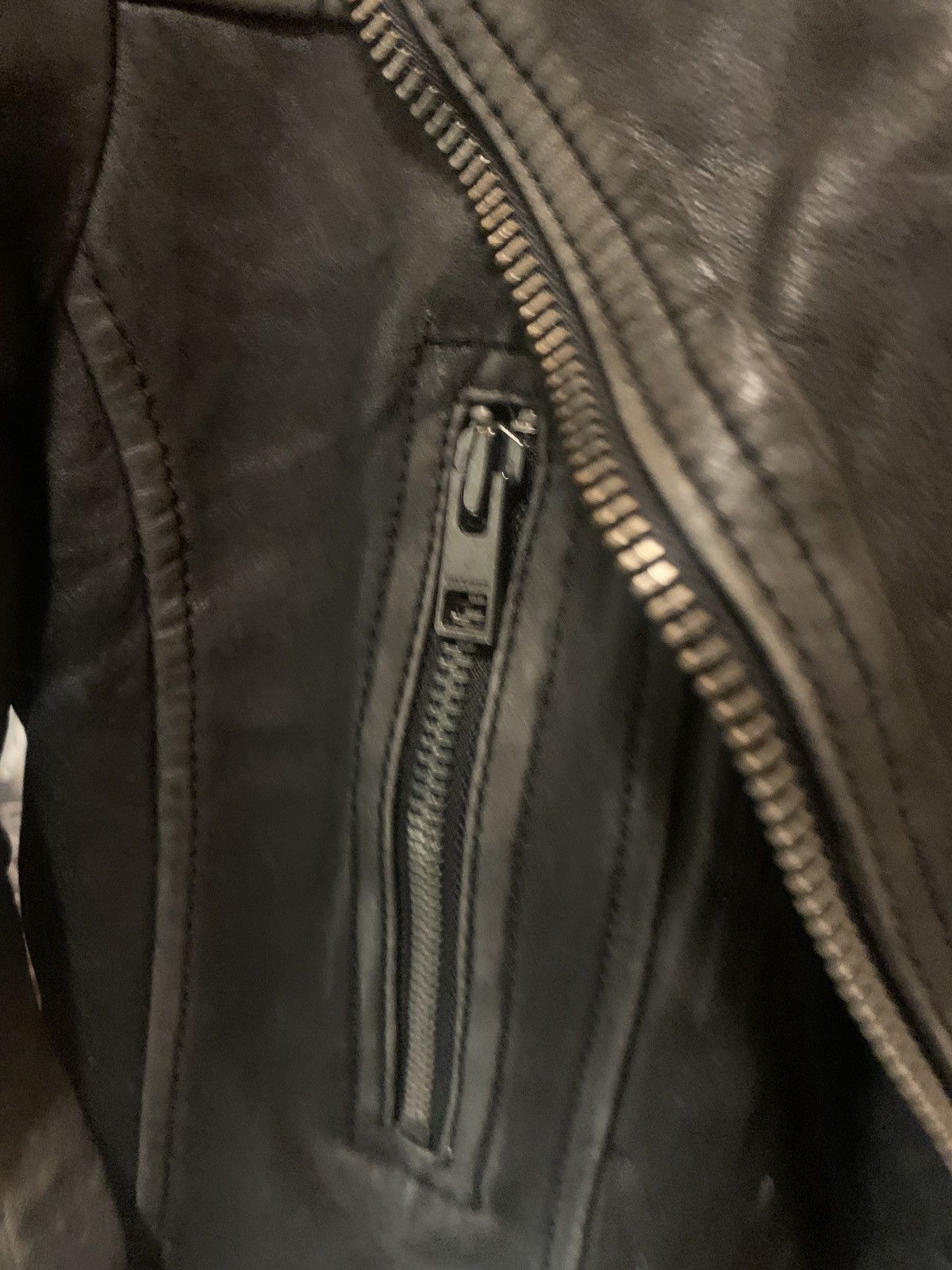 Allsaints Allsaints Leather Motorcycle Jacket Size US S / EU 44-46 / 1 - 6 Thumbnail