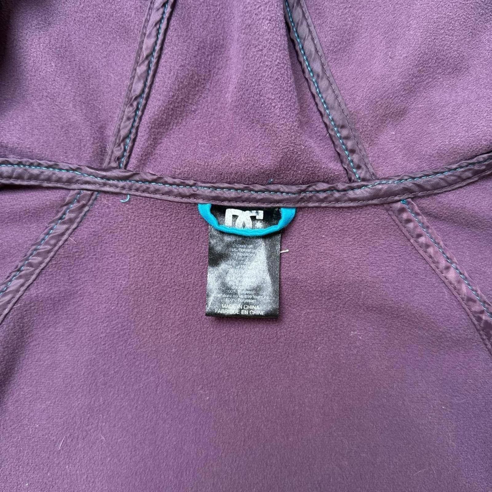 Other Y2K DC Shoes Snow Hoodie/Jacket Teal Tie-Dye Size S / US 4 / IT 40 - 8 Thumbnail