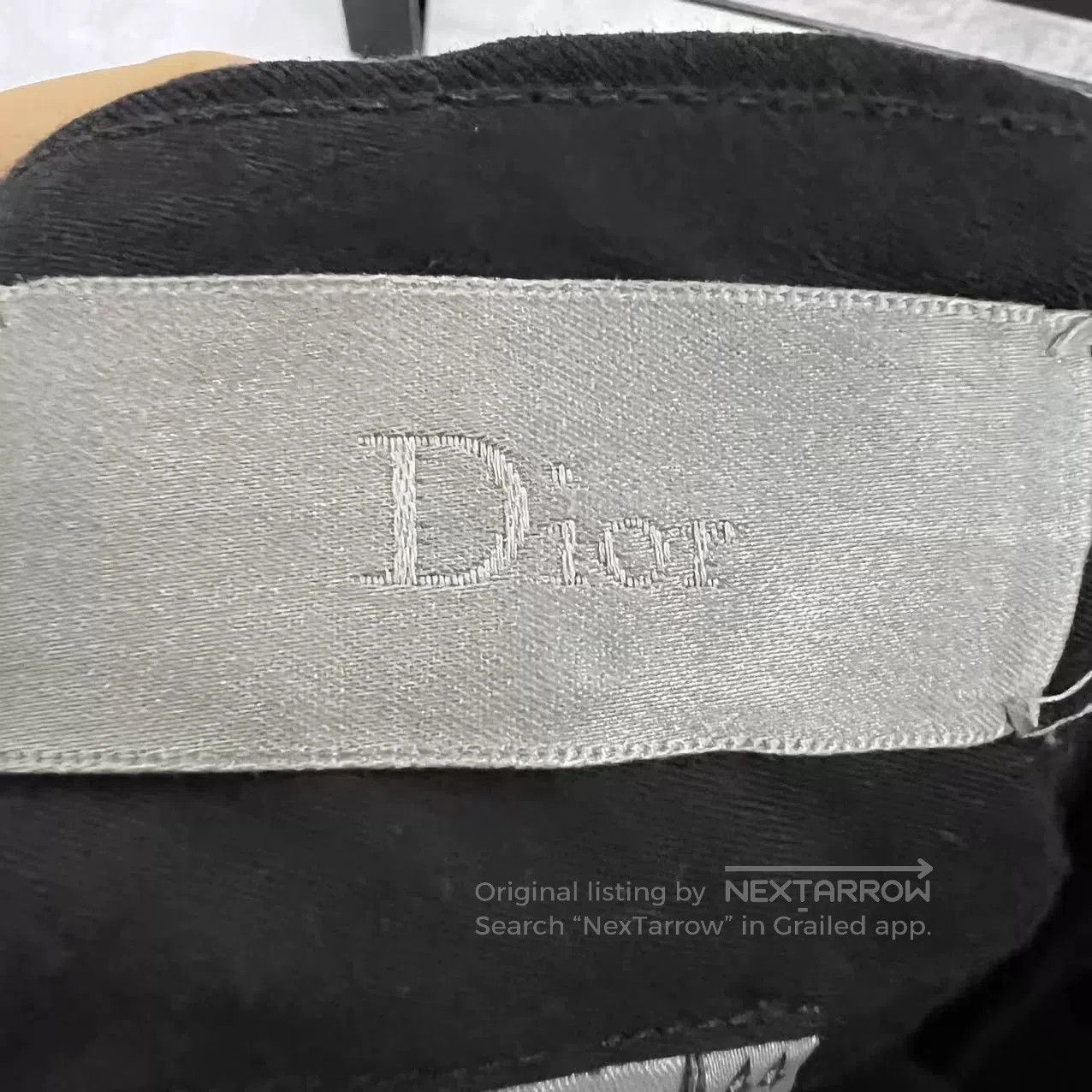 Dior Dior Black Trousers Size 44 for Men. Size US 44 / EU 60 - 3 Thumbnail