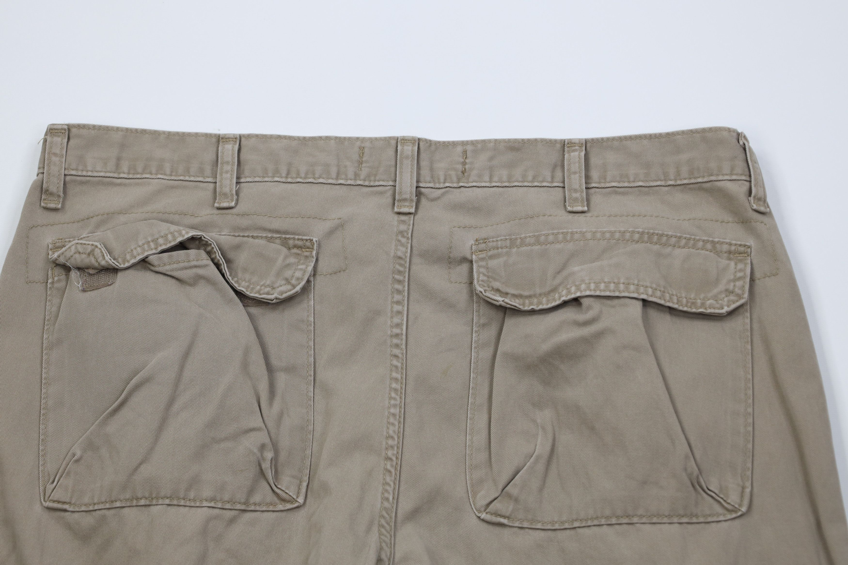 Wrangler Vintage Y2K Wrangler Wide Leg Cargo Pants Trousers Khaki Size US 38 / EU 54 - 11 Thumbnail