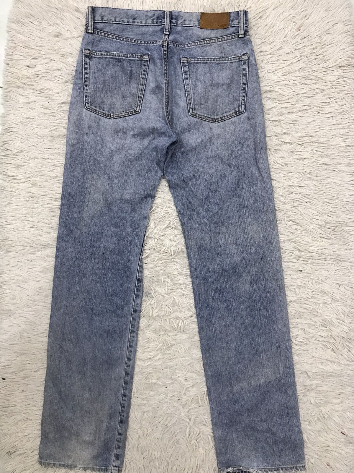 Japanese Brand Uniqlo Basic S-002 Regular Fit Straight Jenas Size US 30 / EU 46 - 2 Thumbnail