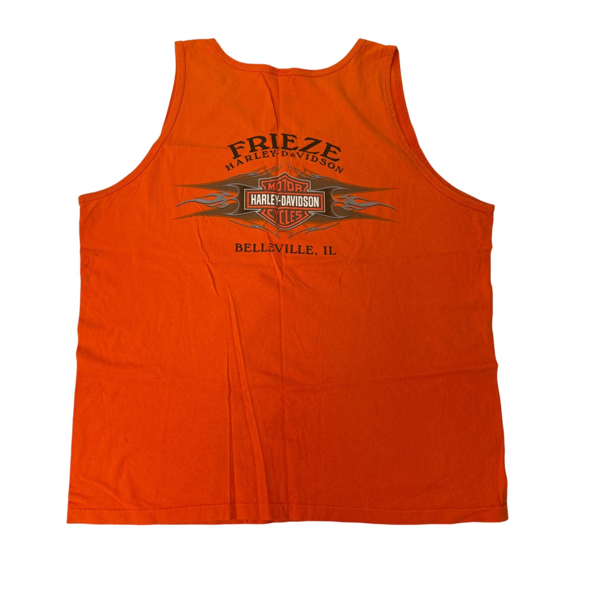 Harley Davidson H-D Motorcycle LIVE to RIDE Tank Top BIKER Muscle Shirt XL Size US XL / EU 56 / 4 - 3 Thumbnail