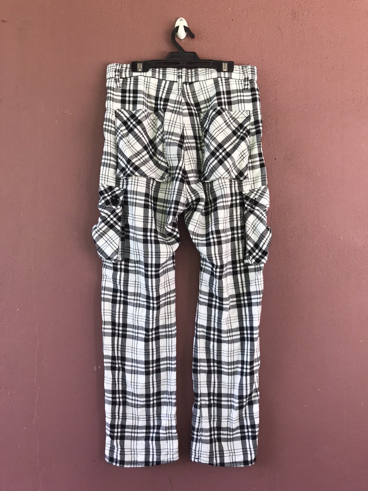 Japanese Brand Dominate handcrafted jeans stripes Multipockets pants Size US 30 / EU 46 - 2 Thumbnail