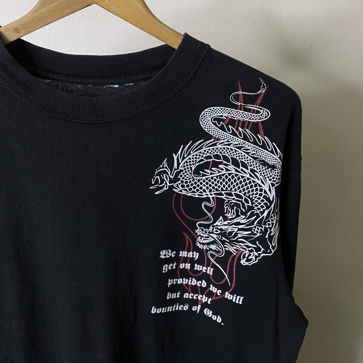 If Six Was Nine JapanBrand Cyber Gothic Punk Grunge Tribal LS Tee Size US L / EU 52-54 / 3 - 8 Thumbnail