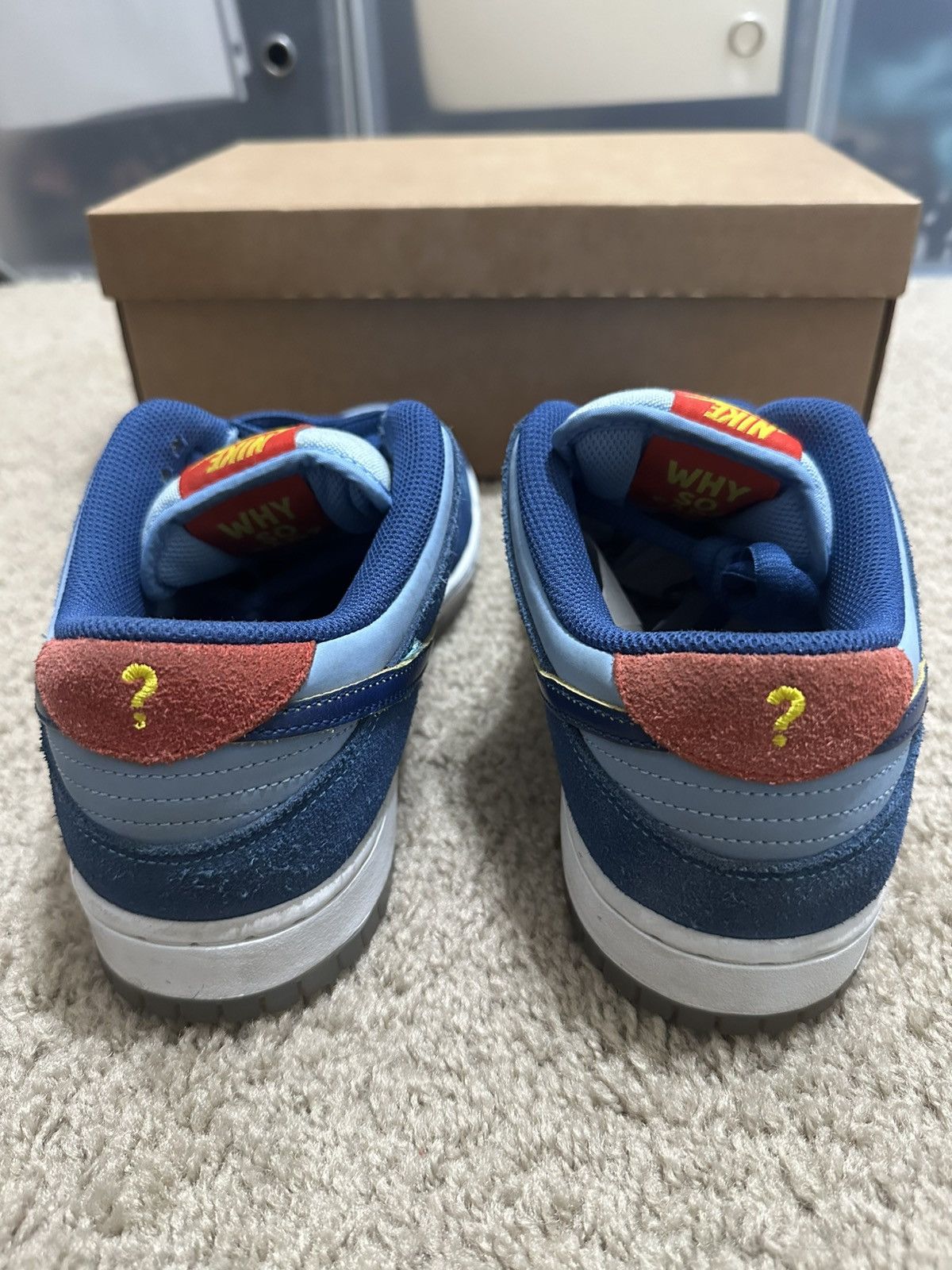 Nike SB Size 9 - Nike SB Dunk Low Why So Sad (DX5449-400) Size US 9 / EU 42 - 4 Thumbnail