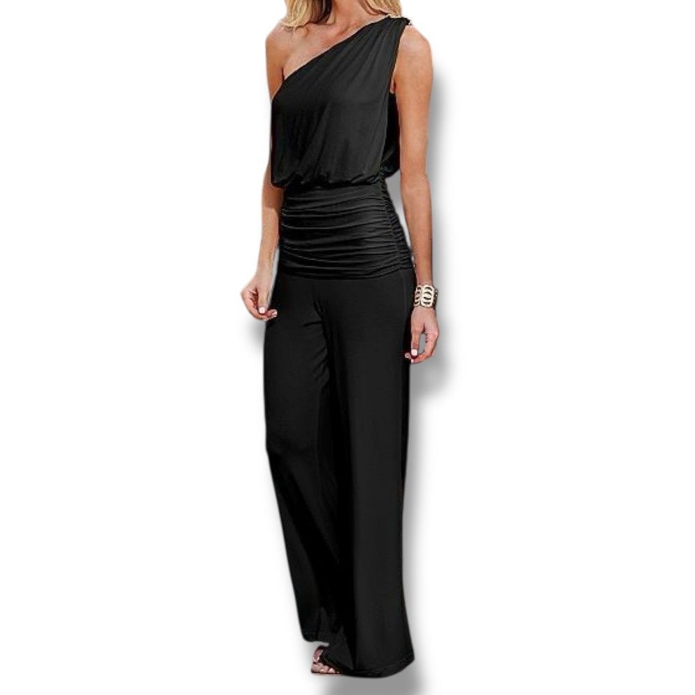 Venus Venus off shoulder chain detail jumpsuit Size 34" / US 12 / IT 48 - 1 Thumbnail
