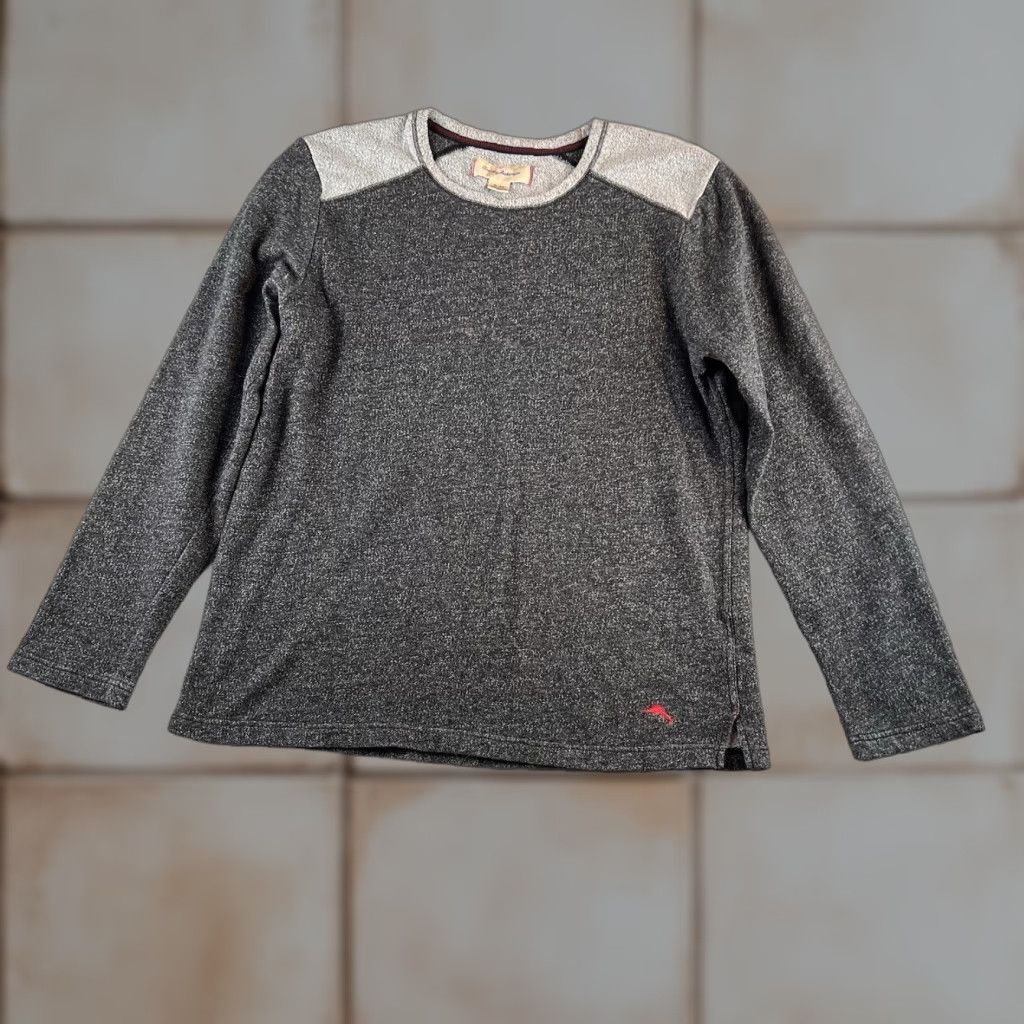 Tommy Bahama VINTAGE Tommy Bahama Sweater Men’s XL Gray Long Sleeve Fleece Stretch Read Size US XL / EU 56 / 4 - 1 Thumbnail