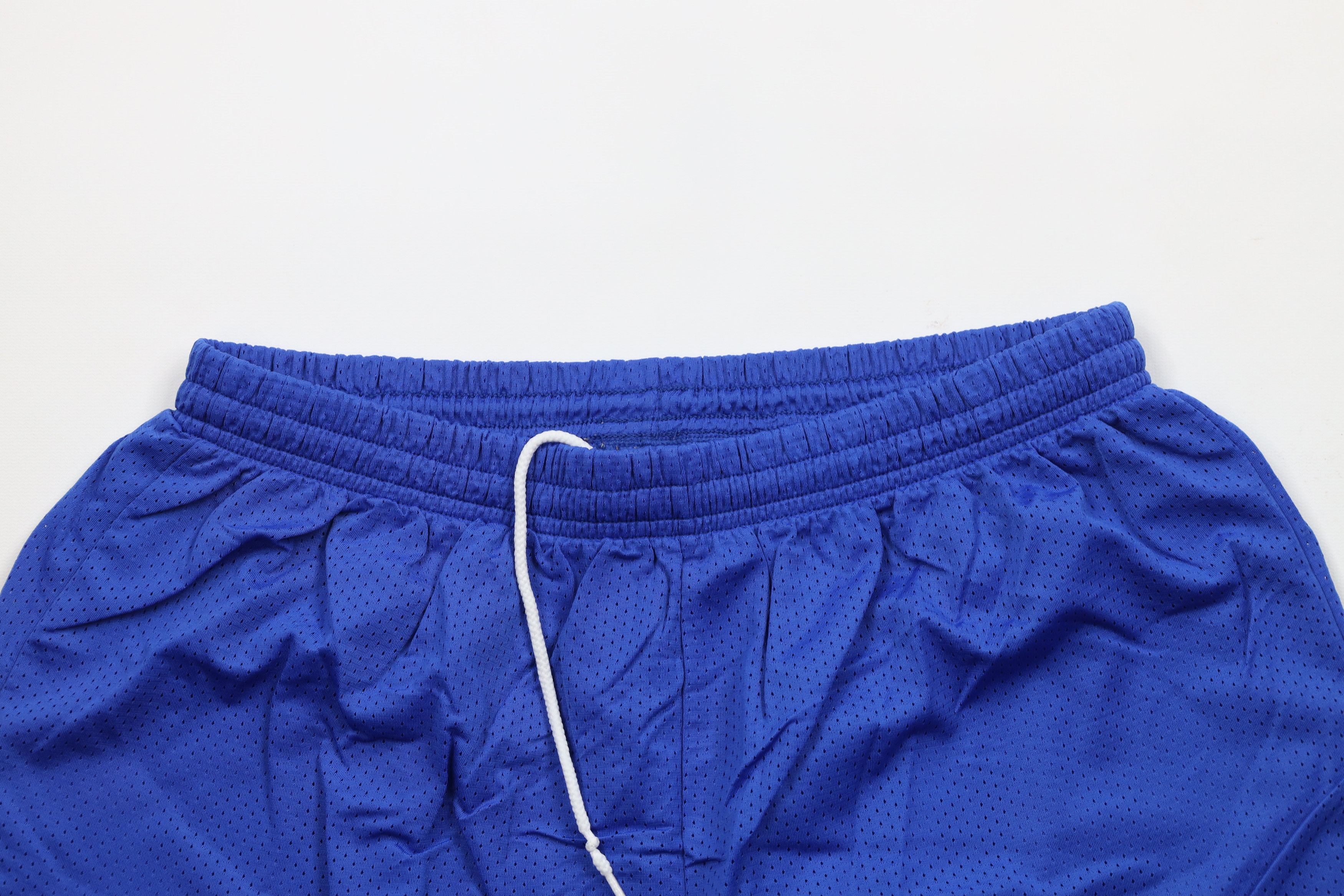 Nike × Vintage Vintage 90s Y2K Nike Basketball Mini Swoosh Mesh Shorts Size US 34 / EU 50 - 2 Thumbnail