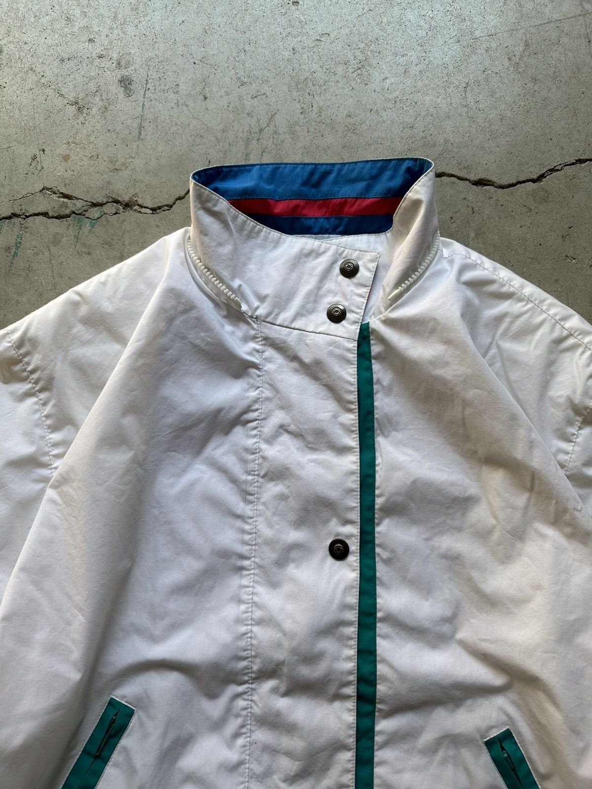 London Fog Y2K Vintage White London Fog Aztec design Jacket Size US L / EU 52-54 / 3 - 4 Thumbnail