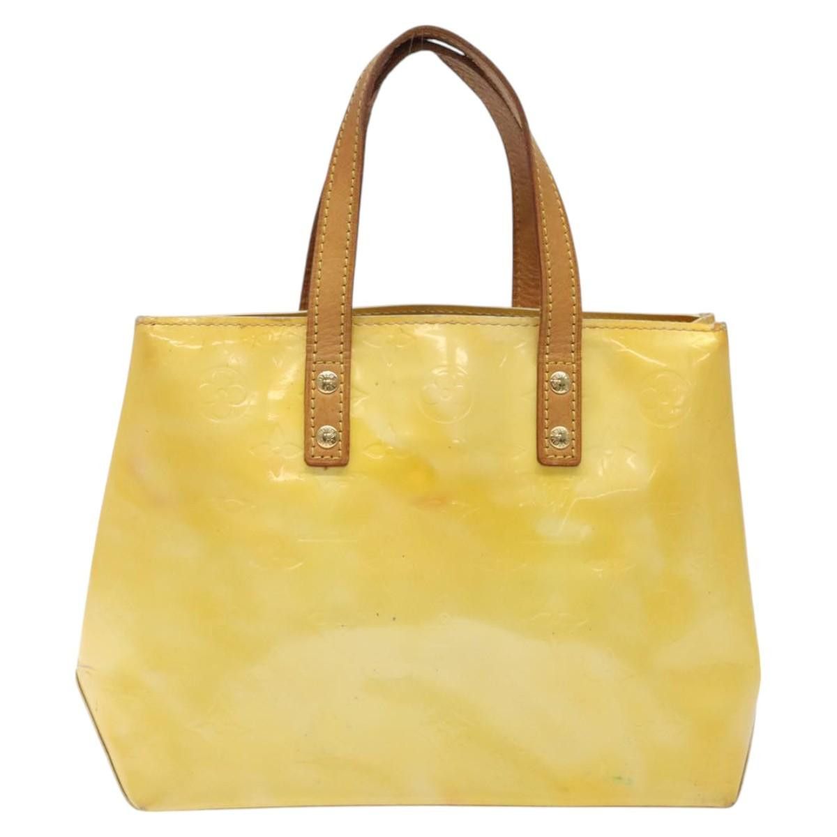 Louis Vuitton LOUIS VUITTON Monogram Vernis Reade PM Hand Bag Gris M91145 Size ONE SIZE - 2 Thumbnail