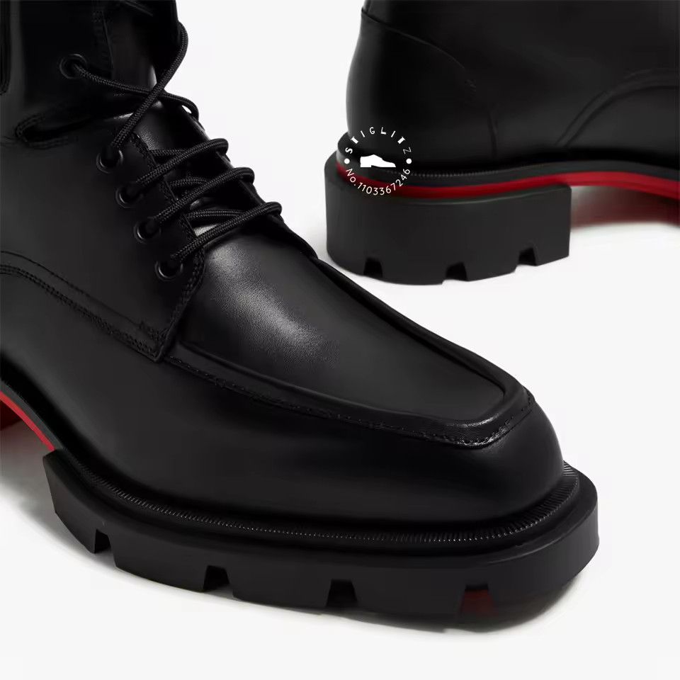Christian Louboutin o1s1wg110225 Boots in Black Size US 12 / EU 45 - 5 Thumbnail