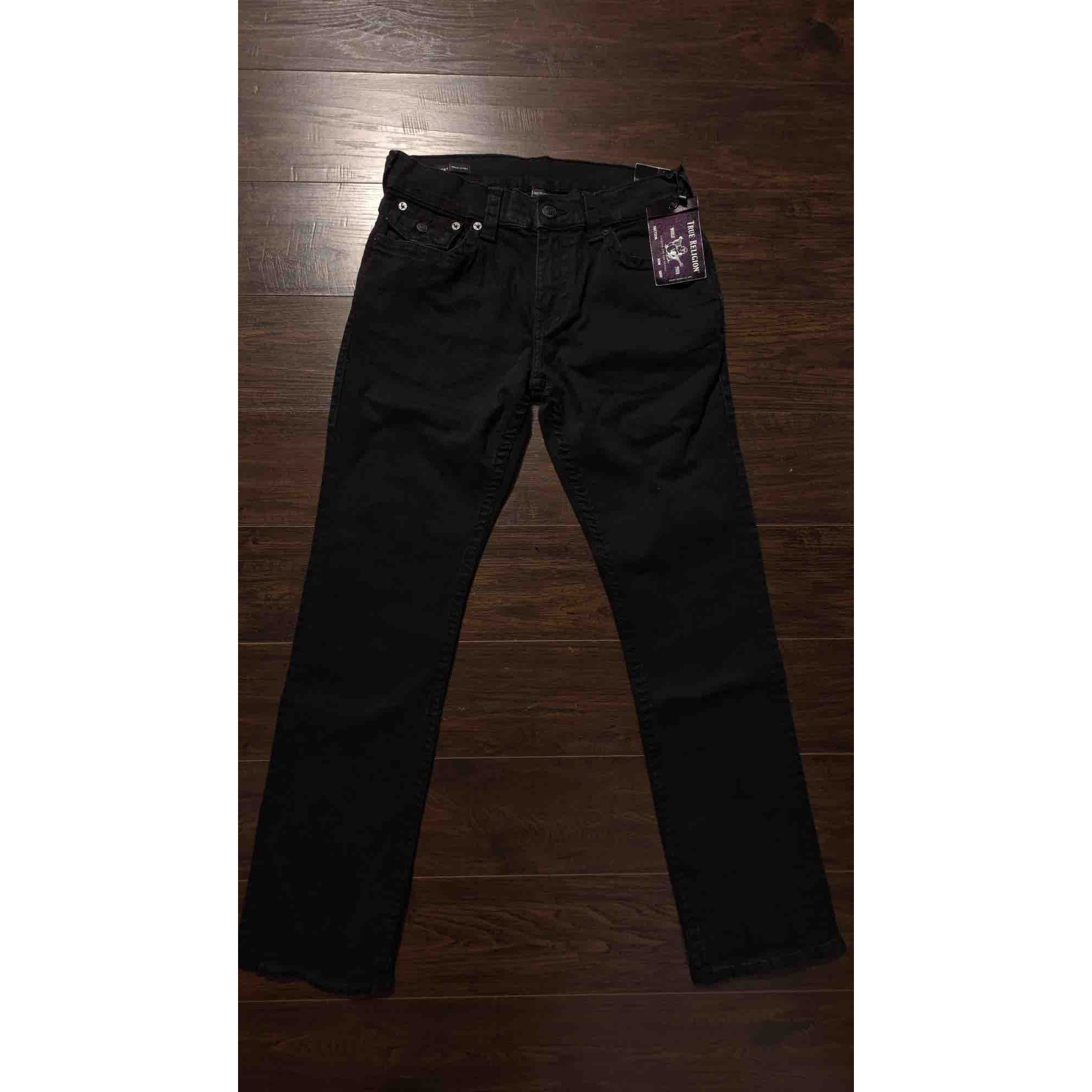 True Religion True Religion Ricky Straight Jean Body Rinse Black [NEW] - 3 Size US 31 - 2 Thumbnail