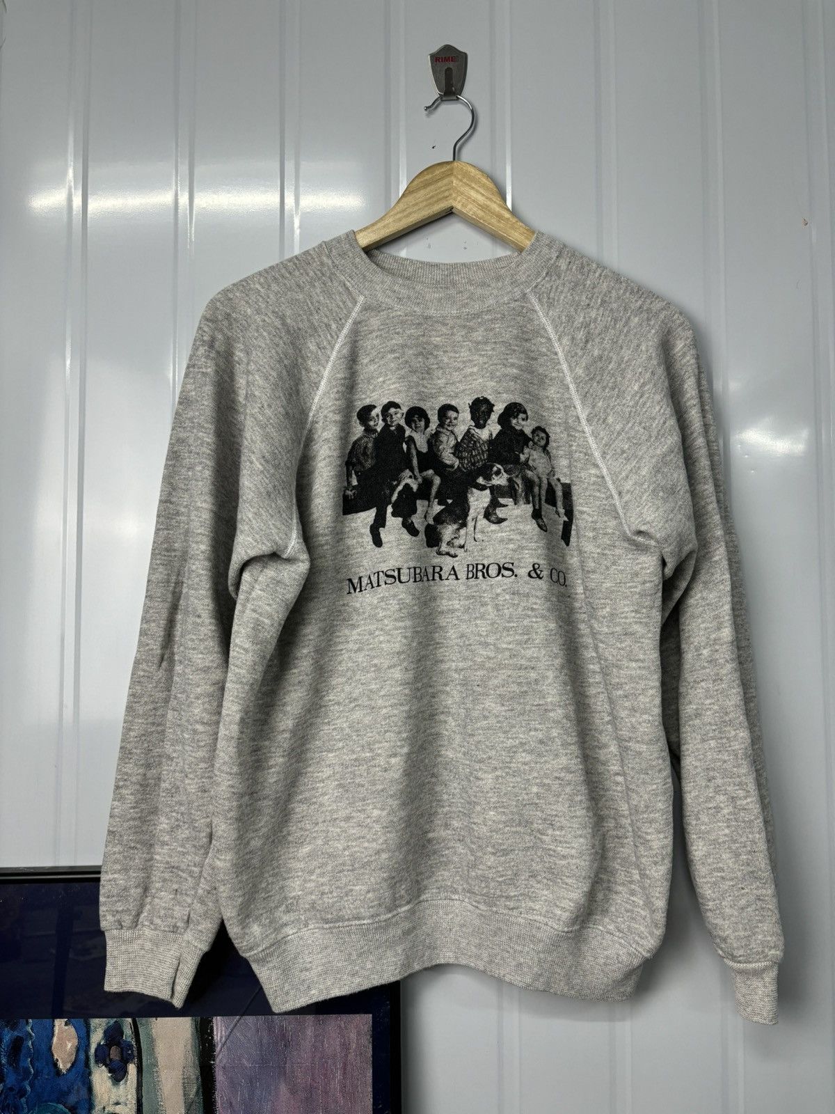 Vintage RARE! Vintage 90’s Hanes Matsubara Bros Phototee Art Racism Size US L / EU 52-54 / 3 - 2 Thumbnail