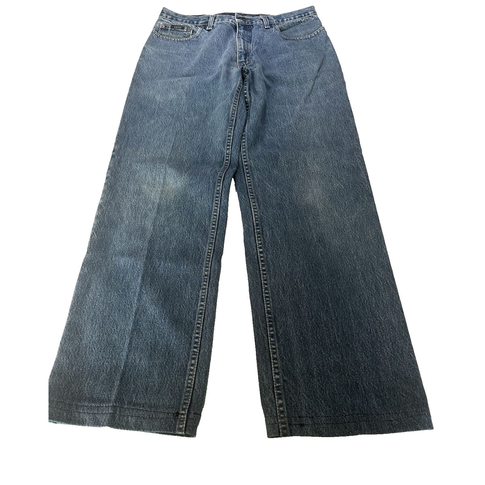 Izod Izod Jeans Blue Denim Classic Fit 36x30 Streetwear Normcore Size US 36 / EU 52 - 1 Thumbnail