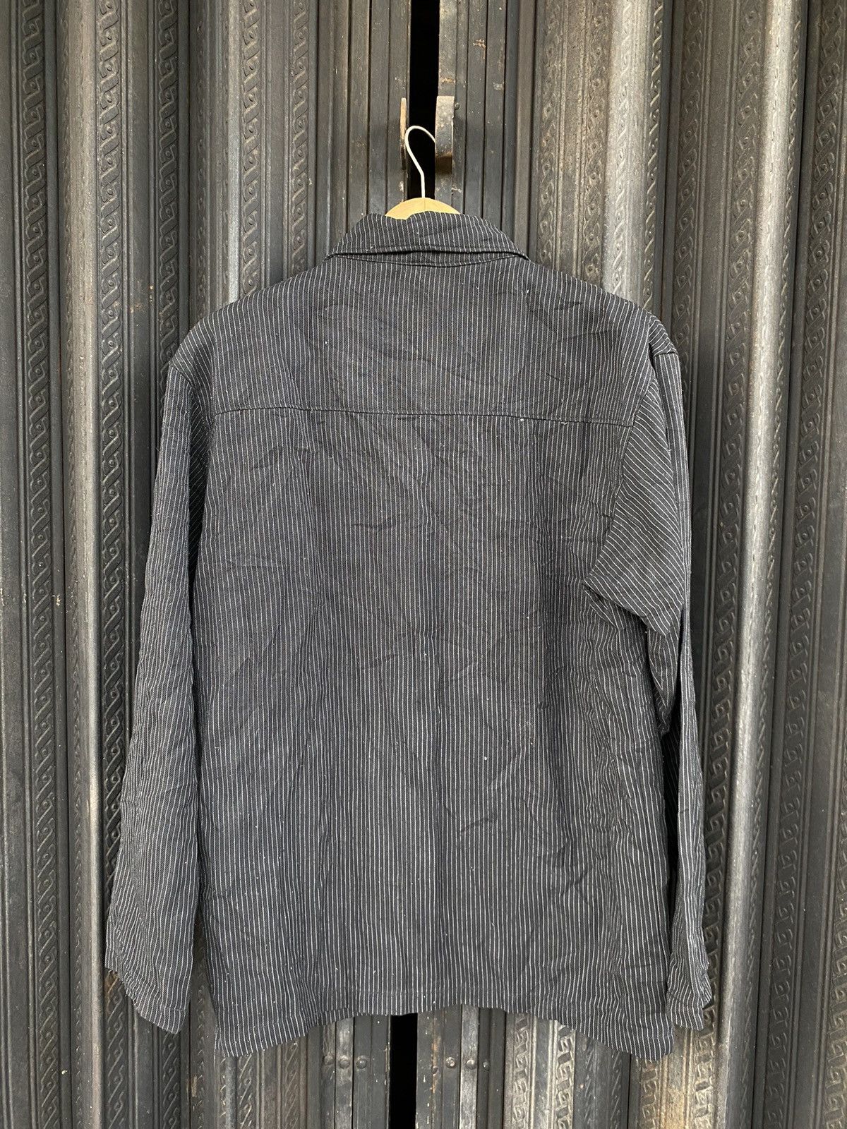 If Six Was Nine × Japanese Brand × Le Grande Bleu (L.G.B.) 2000s moderm world wide striped zip jacket Size US M / EU 48-50 / 2 - 2 Thumbnail
