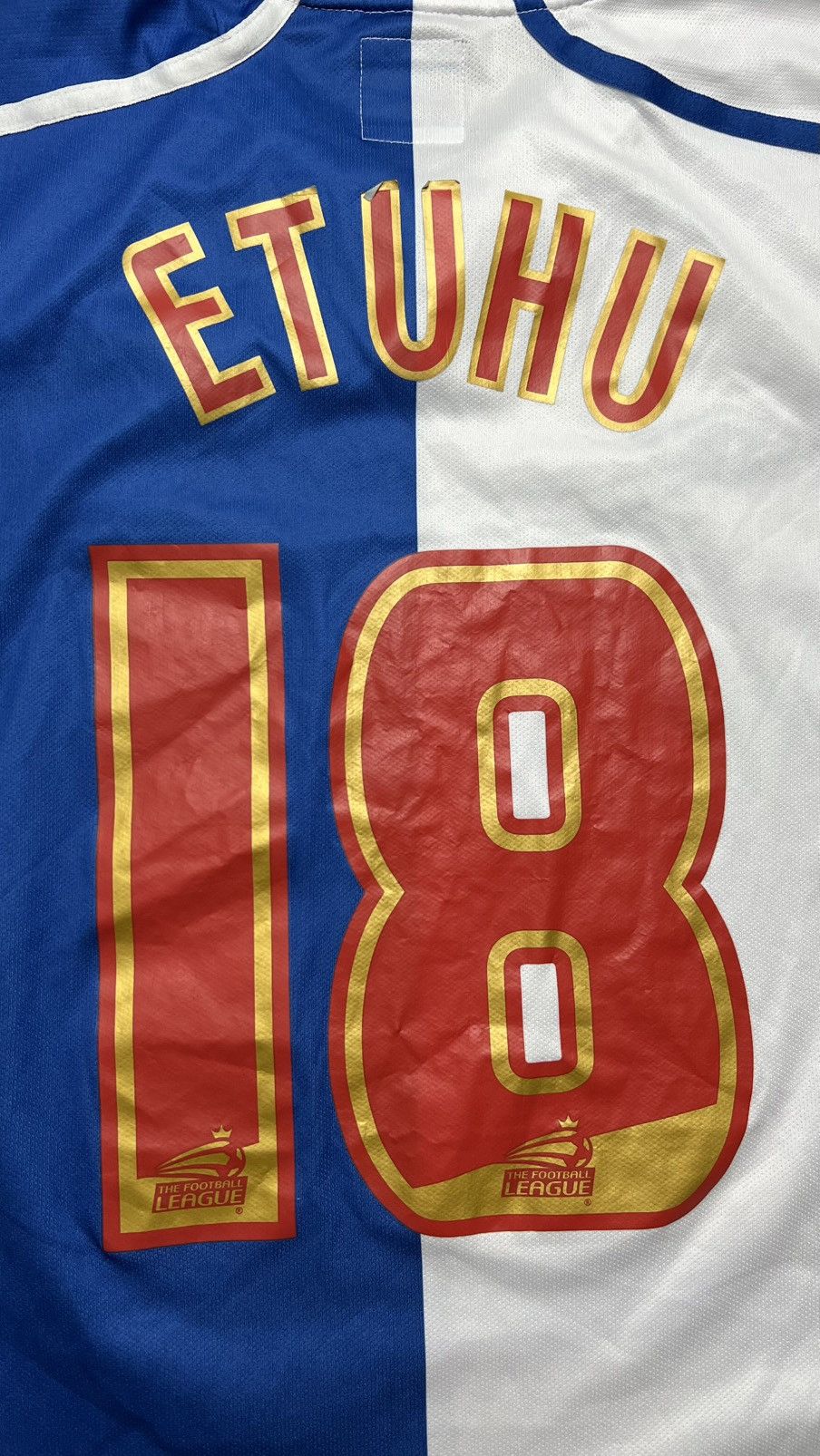 Umbro 2012-2013 Dickson Etuhu Blackburn Rovers umbro jersey issued Size US L / EU 52-54 / 3 - 6 Thumbnail