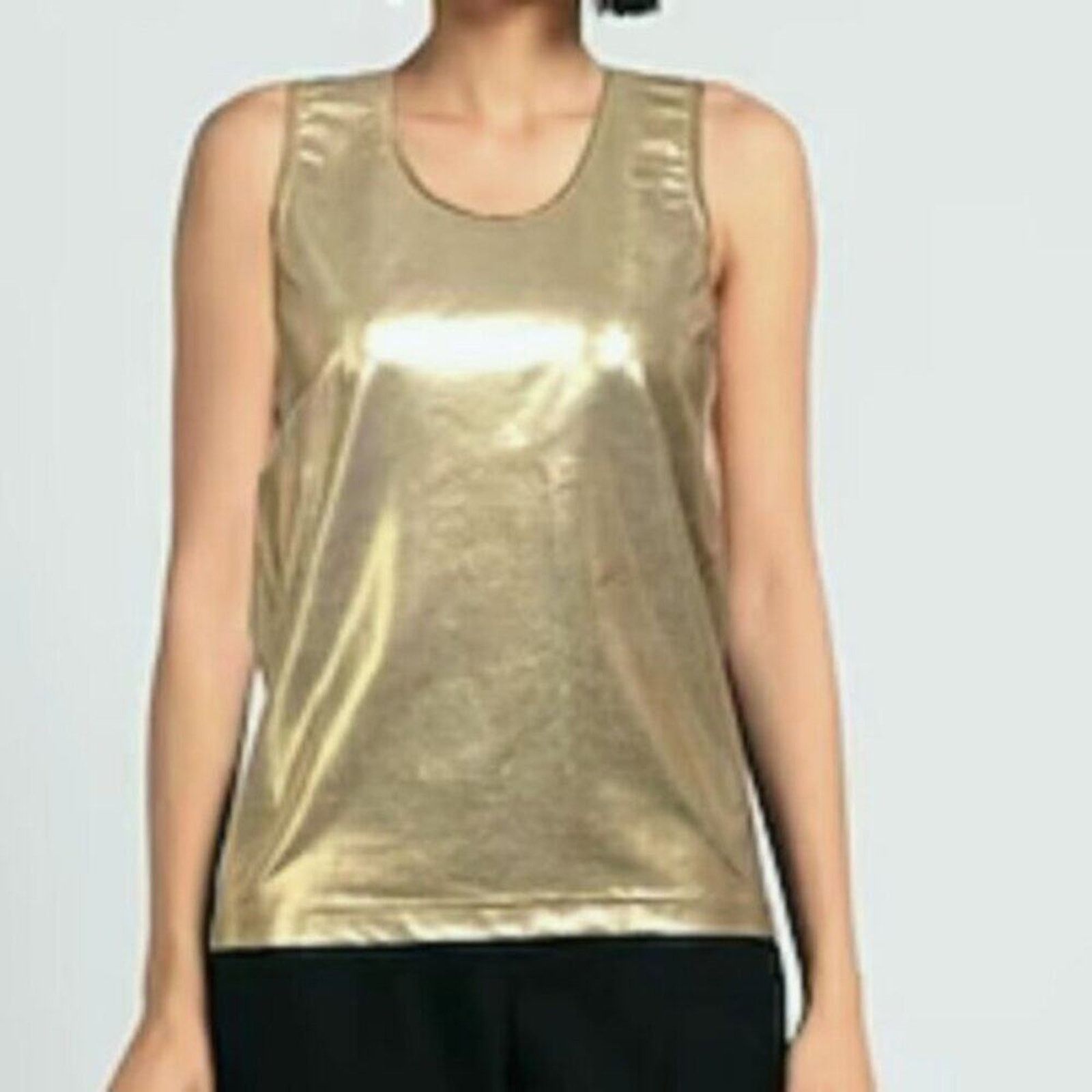 Comme des Garcons Junya Watanabe Comme Des Garons Goldtone Top M Size M / US 6-8 / IT 42-44 - 5 Thumbnail