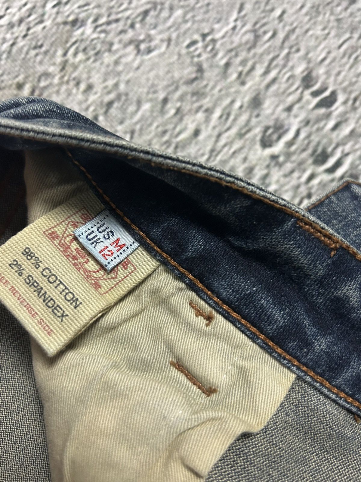 Evisu Evisu Donna vintage navy blue skirt seagulls Y2K Size 30" / US 8 / IT 44 - 7 Thumbnail