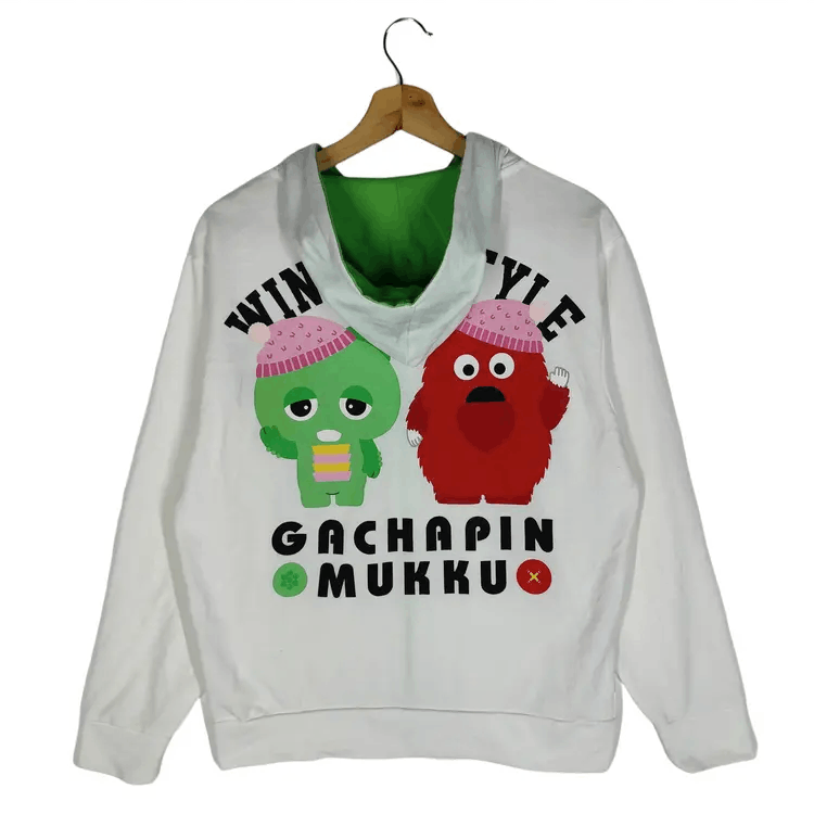 Japanese Brand Gachapin x Mukku Hoodies Size US M / EU 48-50 / 2 - 3 Thumbnail