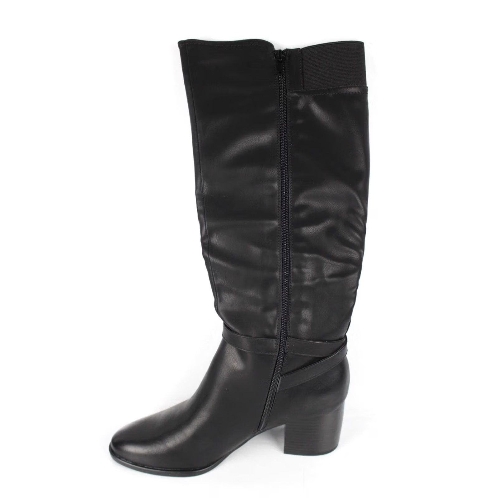 Vintage SOUL Naturalizer Uptown Women's Knee High Boots Size 9.5 Black Size US 10 / IT 40 - 2 Thumbnail