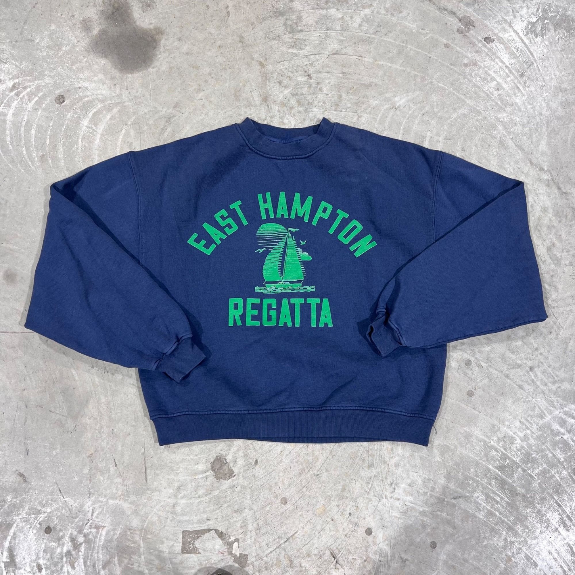 Rhude NEW RHUDE EAST HAMPTON CREWNECK SWEATSHIRT SZ SMALL Size US S / EU 44-46 / 1 - 2 Thumbnail
