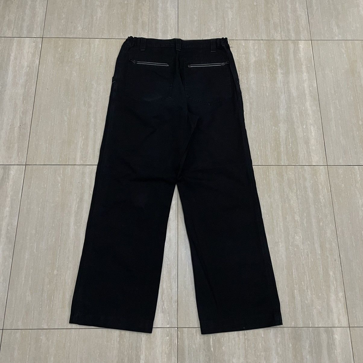 A.P.C. A.P.C Super Black Pants made in France Size US 31 - 6 Thumbnail