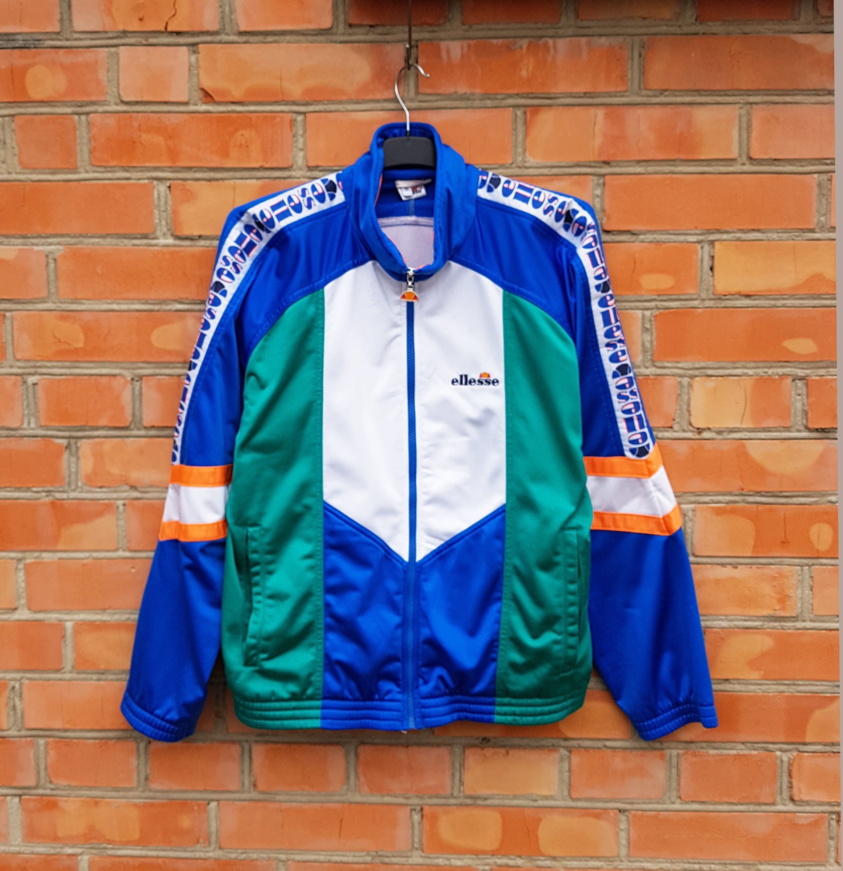 Ellesse RARE Ellesse 90s Vintage Retro Full Zip Track Top Jacket S Size US S / EU 44-46 / 1 - 1 Thumbnail