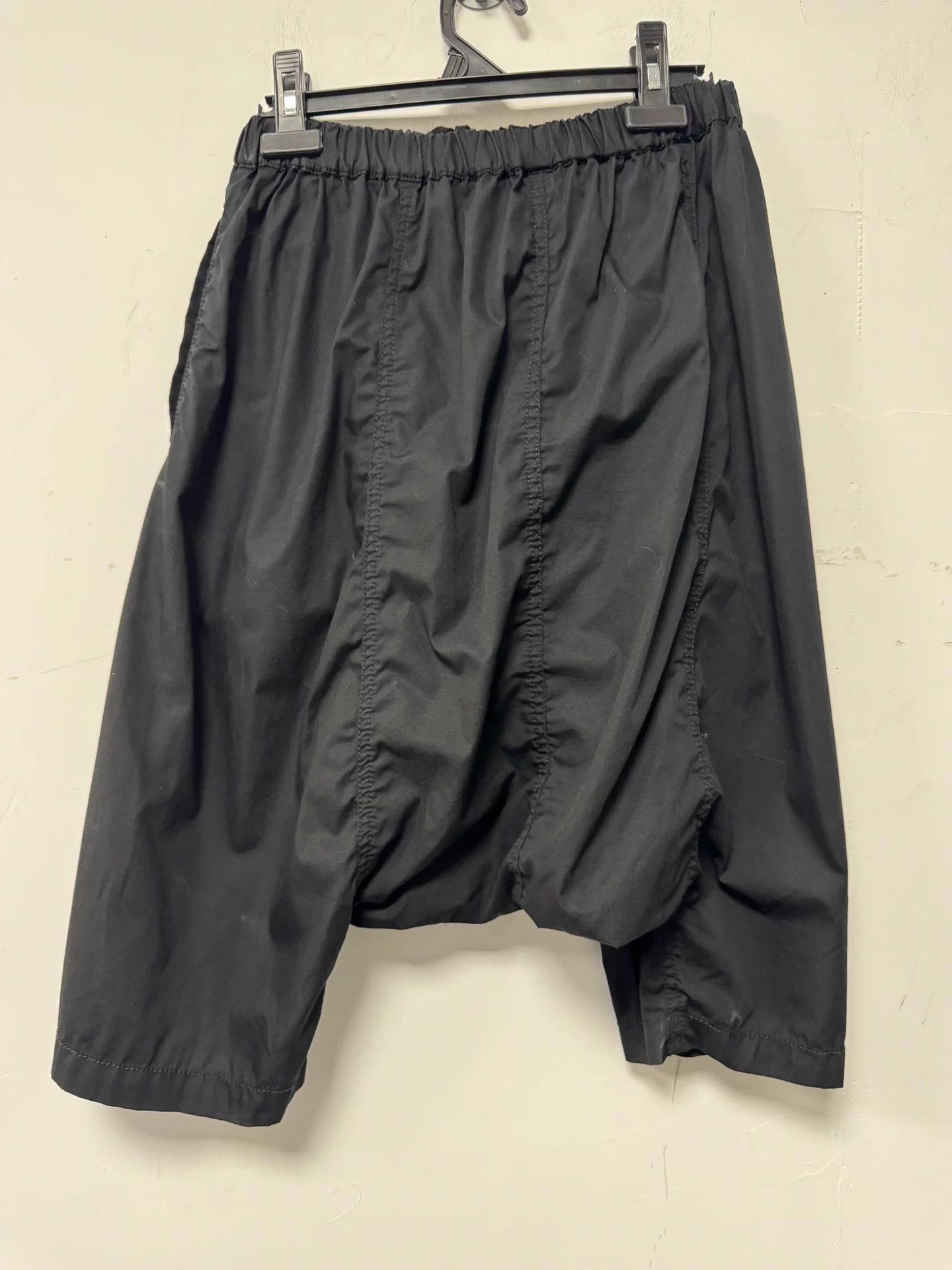 Comme des Garcons CDG Black Crotch Paneled Loose Fit M Pants Size US 32 / EU 48 - 3 Thumbnail
