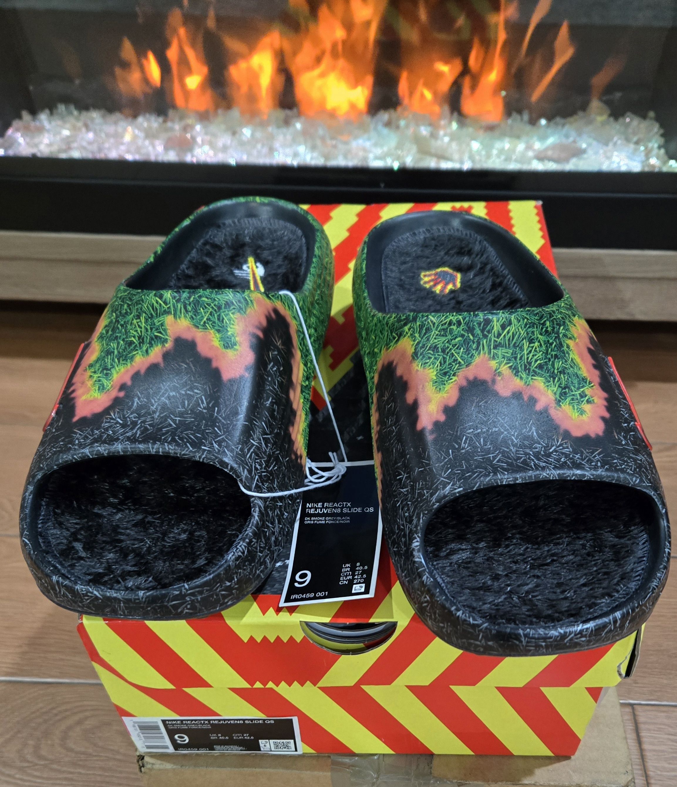 Nike Nike ReactX Rejuven8 Slide .SWOOSH Touch Grass Size US 9 / EU 42 - 3 Thumbnail