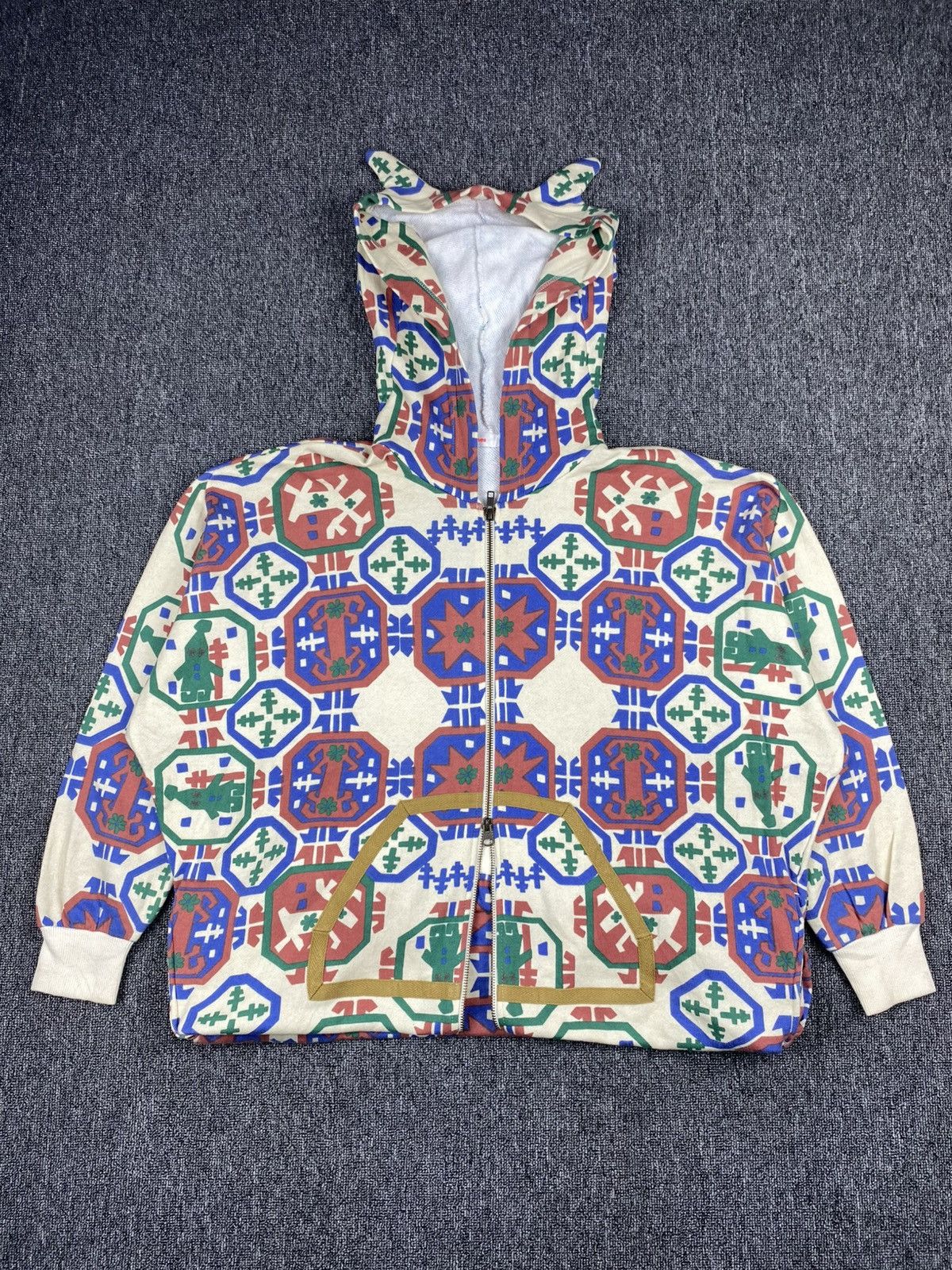 Ne-Net crazy ne-net by Issey Miyake Hoodie Zipper hoodie Size US M / EU 48-50 / 2 - 4 Thumbnail