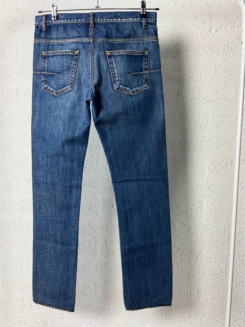 Dior Dior Hedi Slimane Blue Faded Denim Jeans Size US 30 / EU 46 - 11 Thumbnail