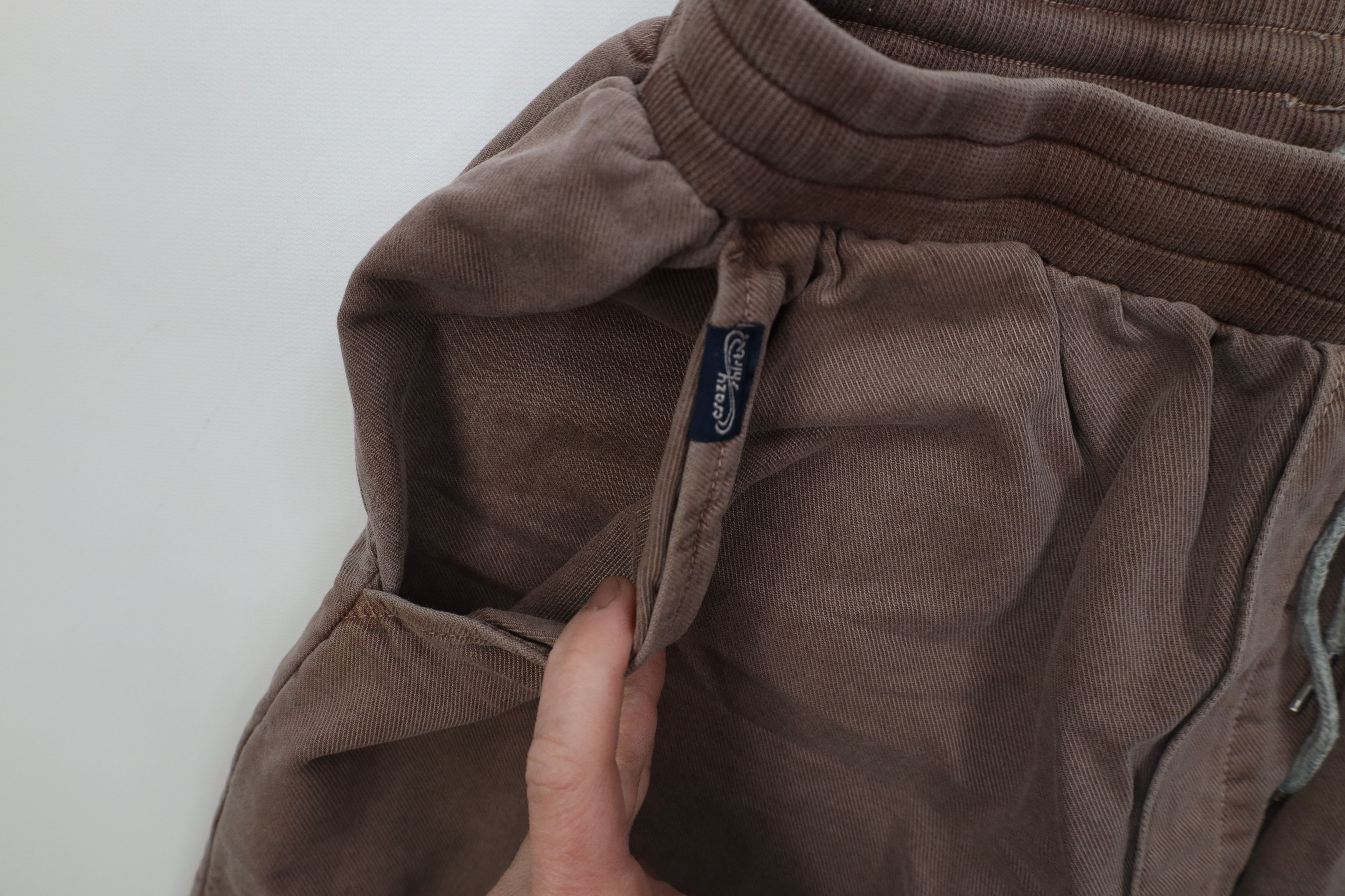 Vintage Vintage Y2K Streetwear Blank Chocolate Dyed Joggers Pants Size US 34 / EU 50 - 7 Thumbnail