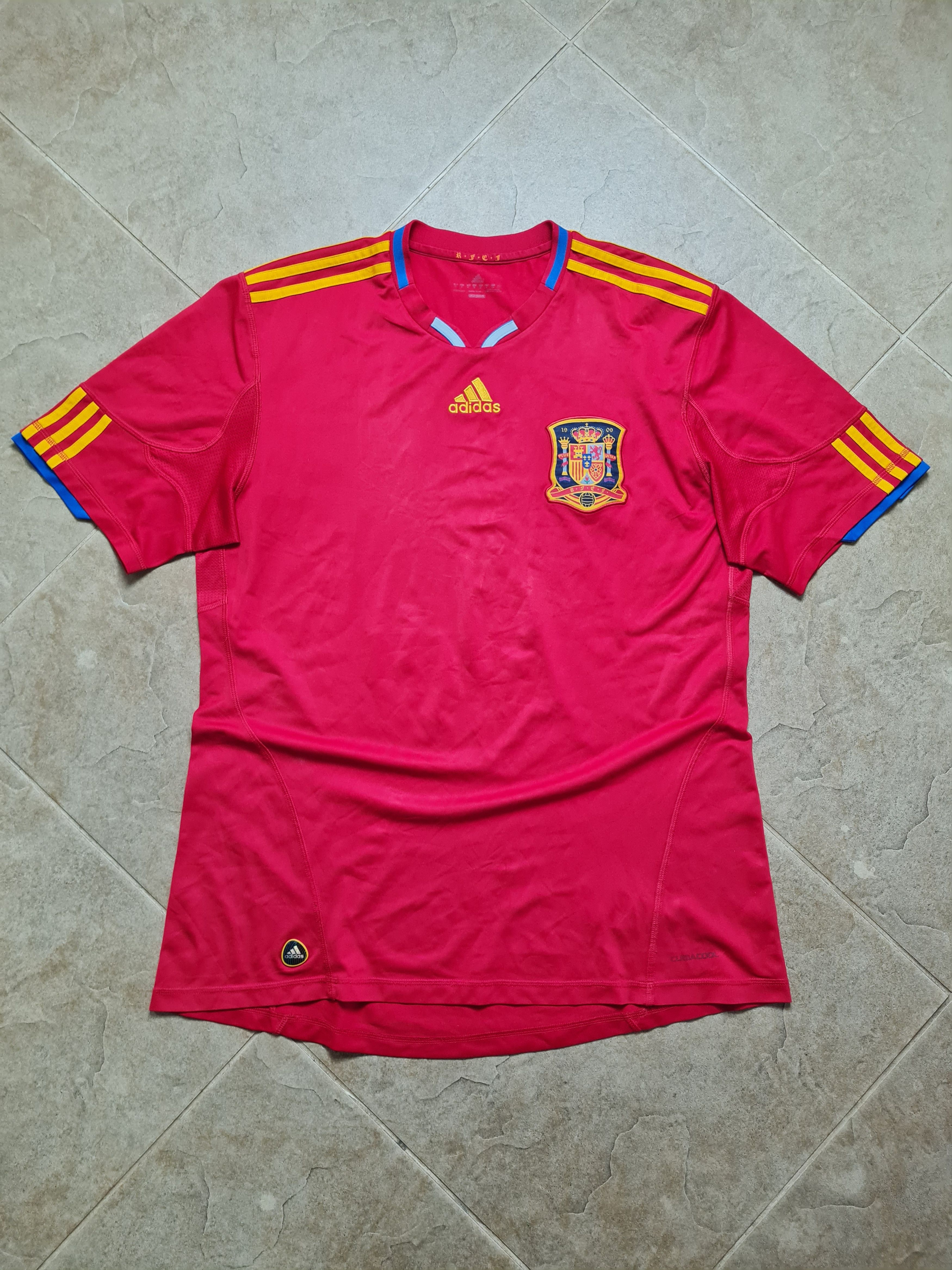Adidas FOOTBALL JERSEY VILLA 7 SPAIN NATIONAL 10/11 WORLD WINNER Size US L / EU 52-54 / 3 - 2 Thumbnail
