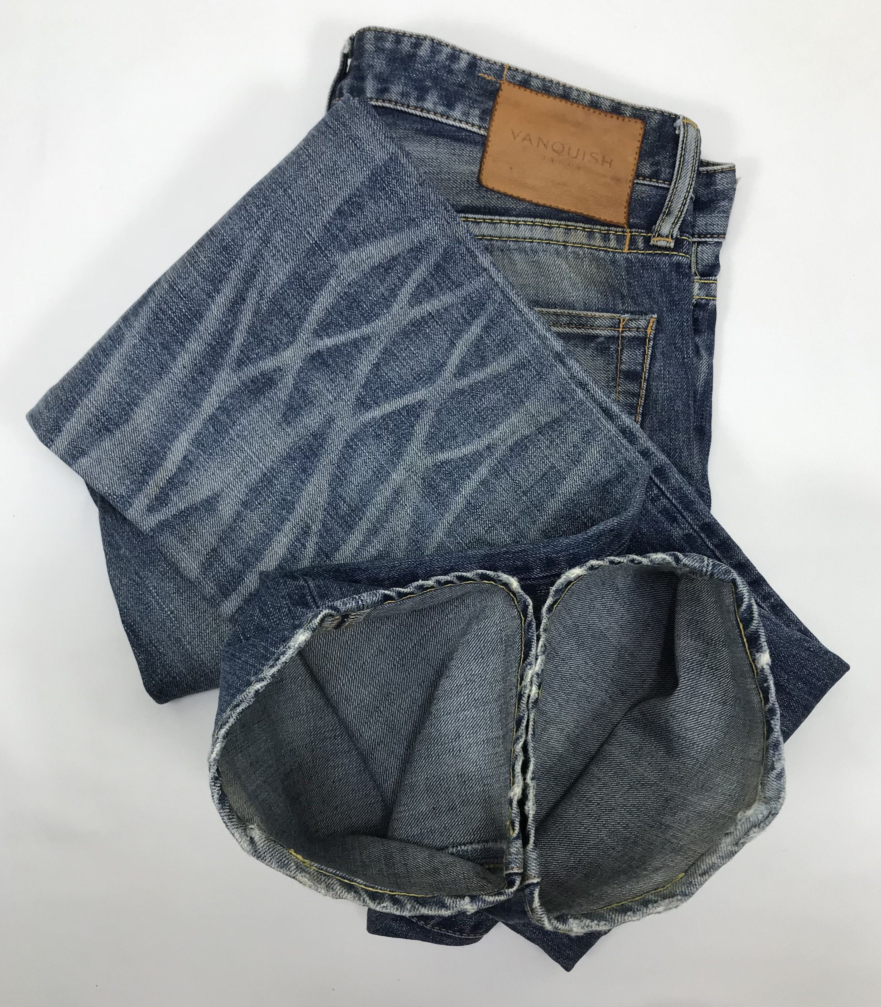 Vanquish Vanquish Japan Blue Wash Studded Jeans Size US 32 / EU 48 - 12 Thumbnail