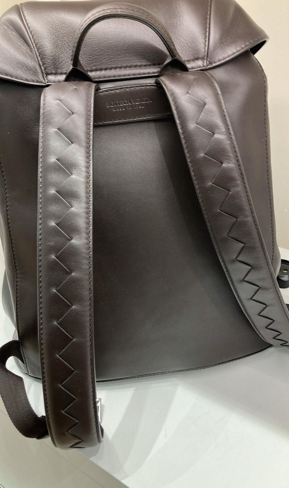 Bottega Veneta Ryder Leather Backpack Size ONE SIZE - 3 Thumbnail