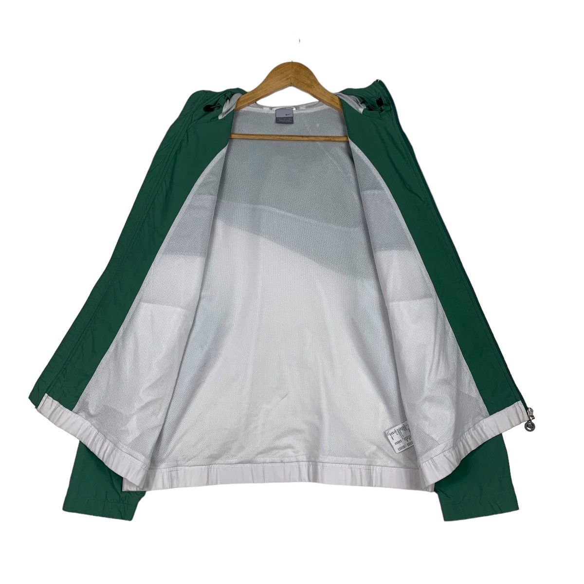 Nike Y2k NIKE Big Swoosh Logo Colorblock Hoodie Jacket #0954-C42 Size US L / EU 52-54 / 3 - 11 Thumbnail