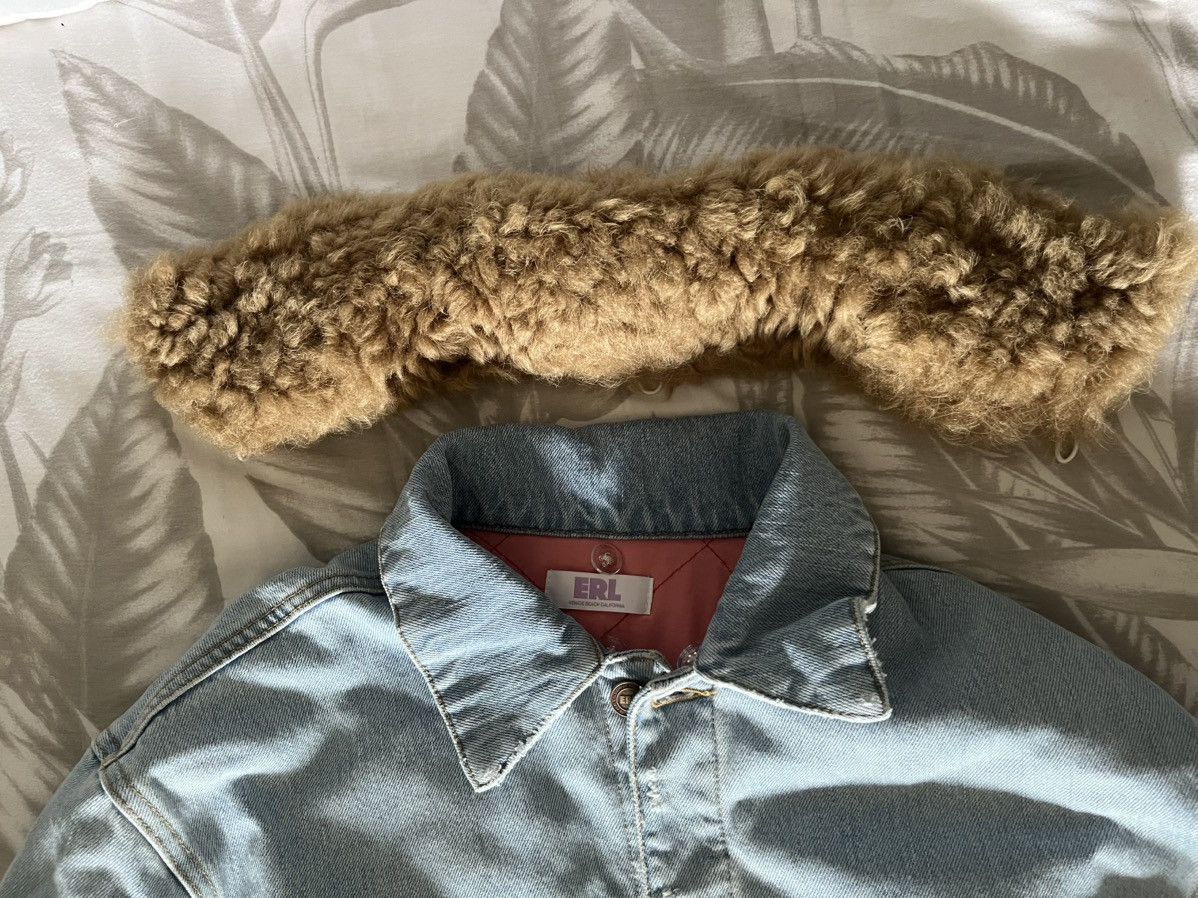 ERL ERL denim jacket with Removable Shearling Collar Size US L / EU 52-54 / 3 - 11 Thumbnail