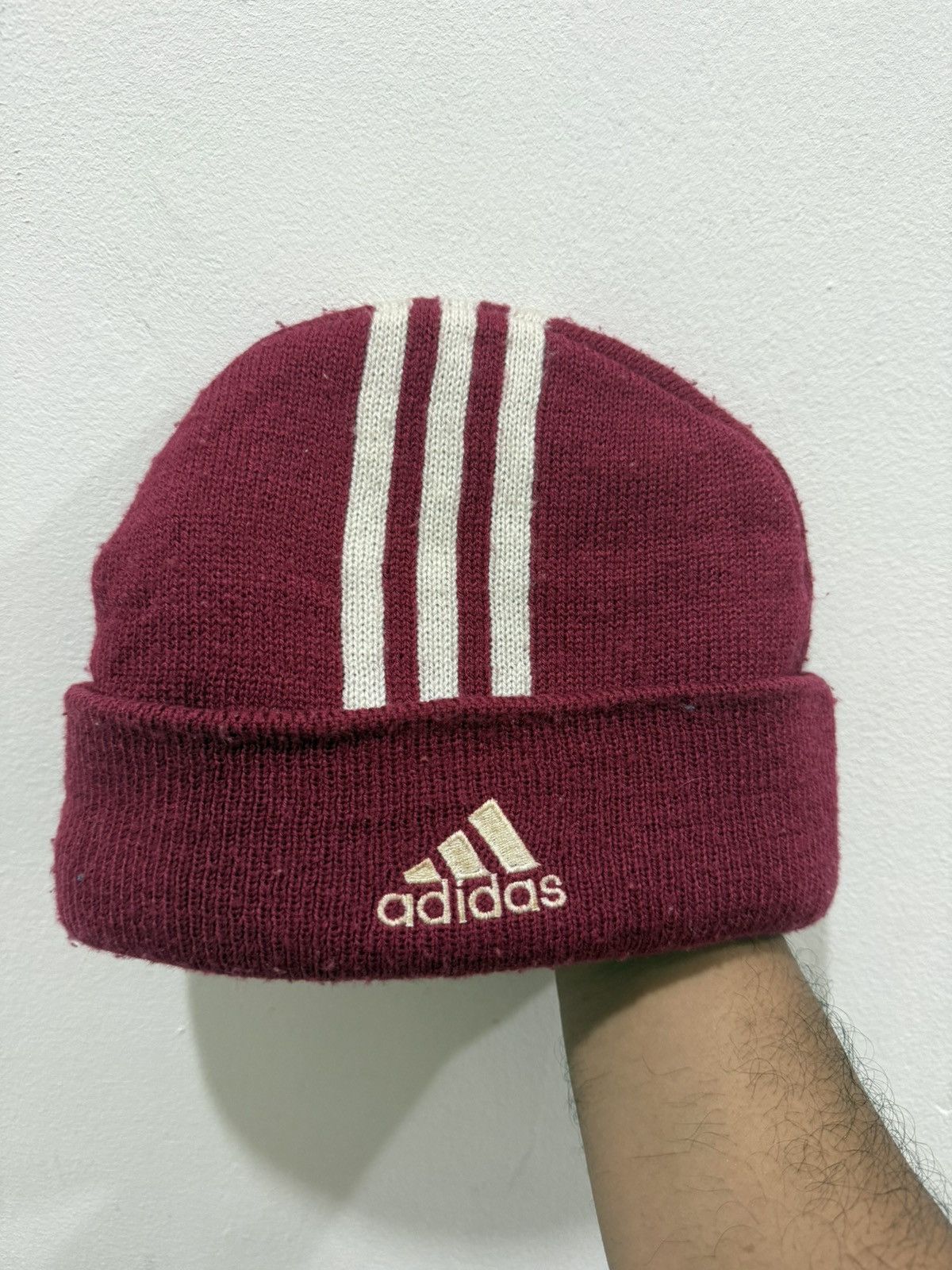 Adidas VTG Adidas Logo Hat Size ONE SIZE - 4 Thumbnail