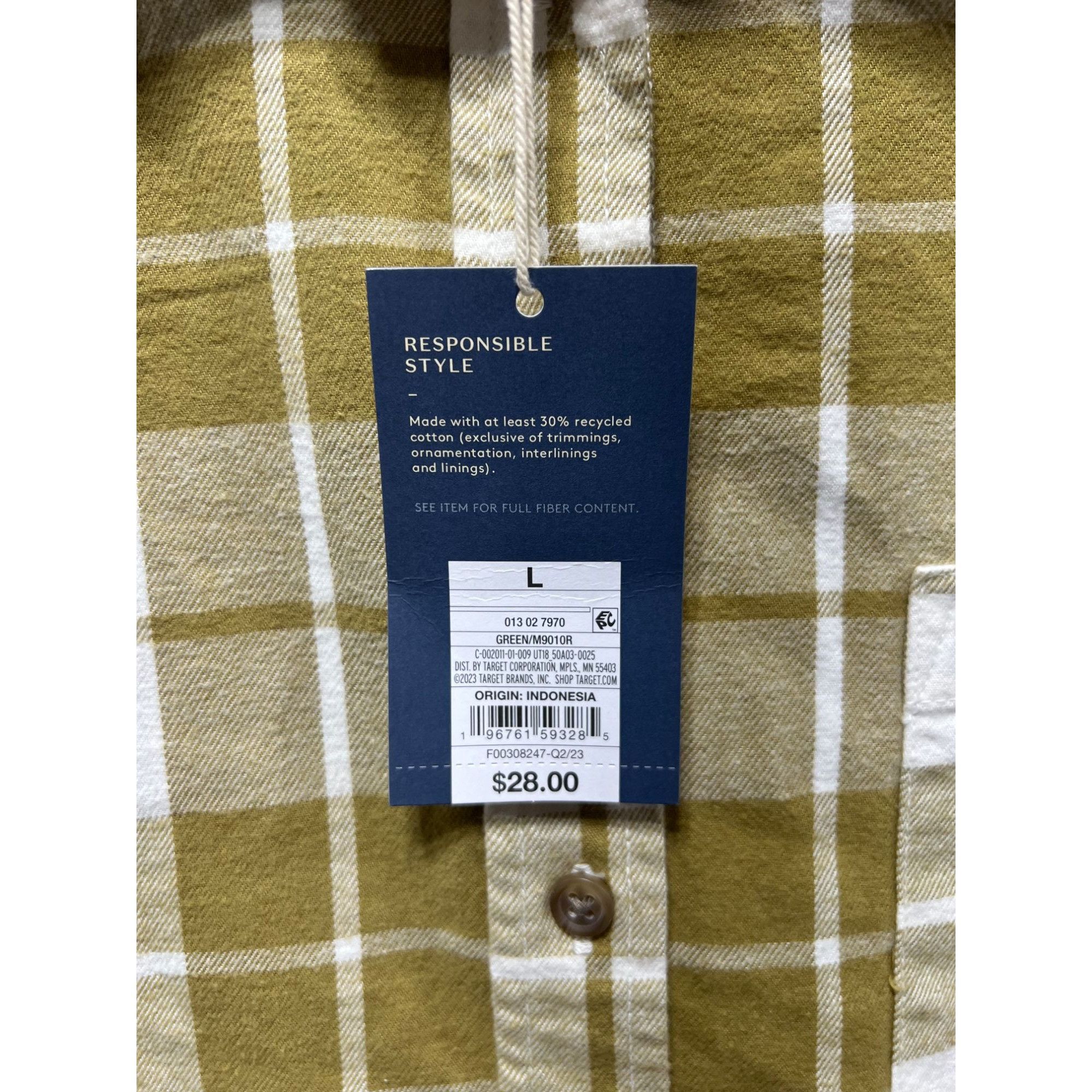 Other Universal Thread - Women's Long Sleeve Flannel Button-Down S Size L / US 10 / IT 46 - 10 Thumbnail