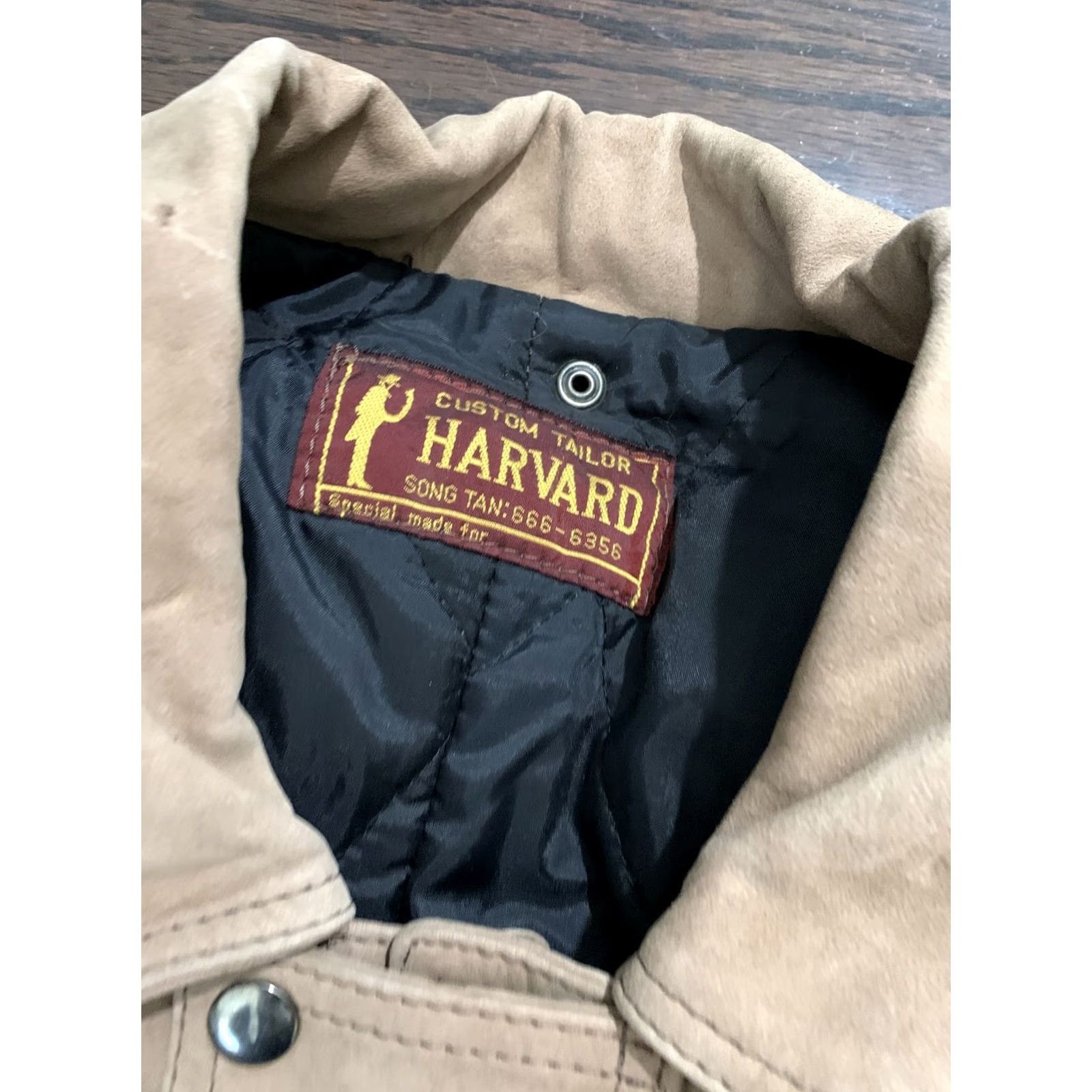 Vintage VINTAGE Harvard Western Duster Leather Long Jacket Trenchcoat Mens Large Lined Coat"} Size US L / EU 52-54 / 3 - 3 Thumbnail