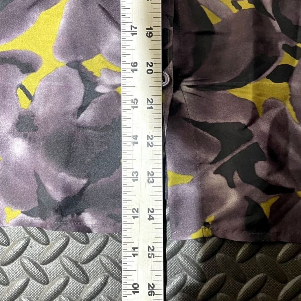 J.Crew J. Crew Button-Up Silk Blouse Sleeveless Floral Gray Green Ruffle Collar Women 2 Regular Size XS / US 0-2 / IT 36-38 - 4 Thumbnail