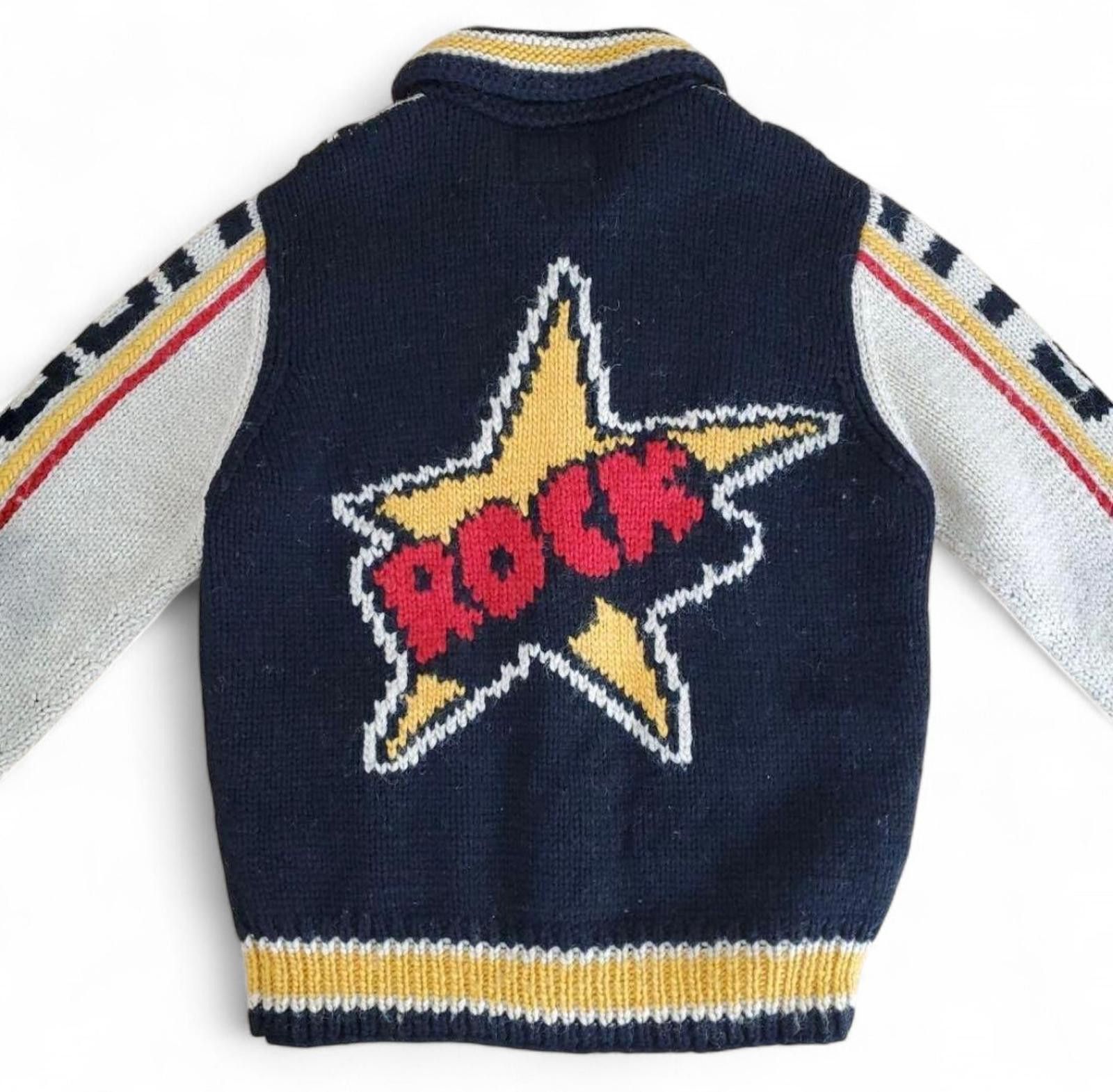 Hysteric Glamour Hysteric Glamour - Knit Sweater with Zip-Up and Letter Detal Size US L / EU 52-54 / 3 - 5 Thumbnail