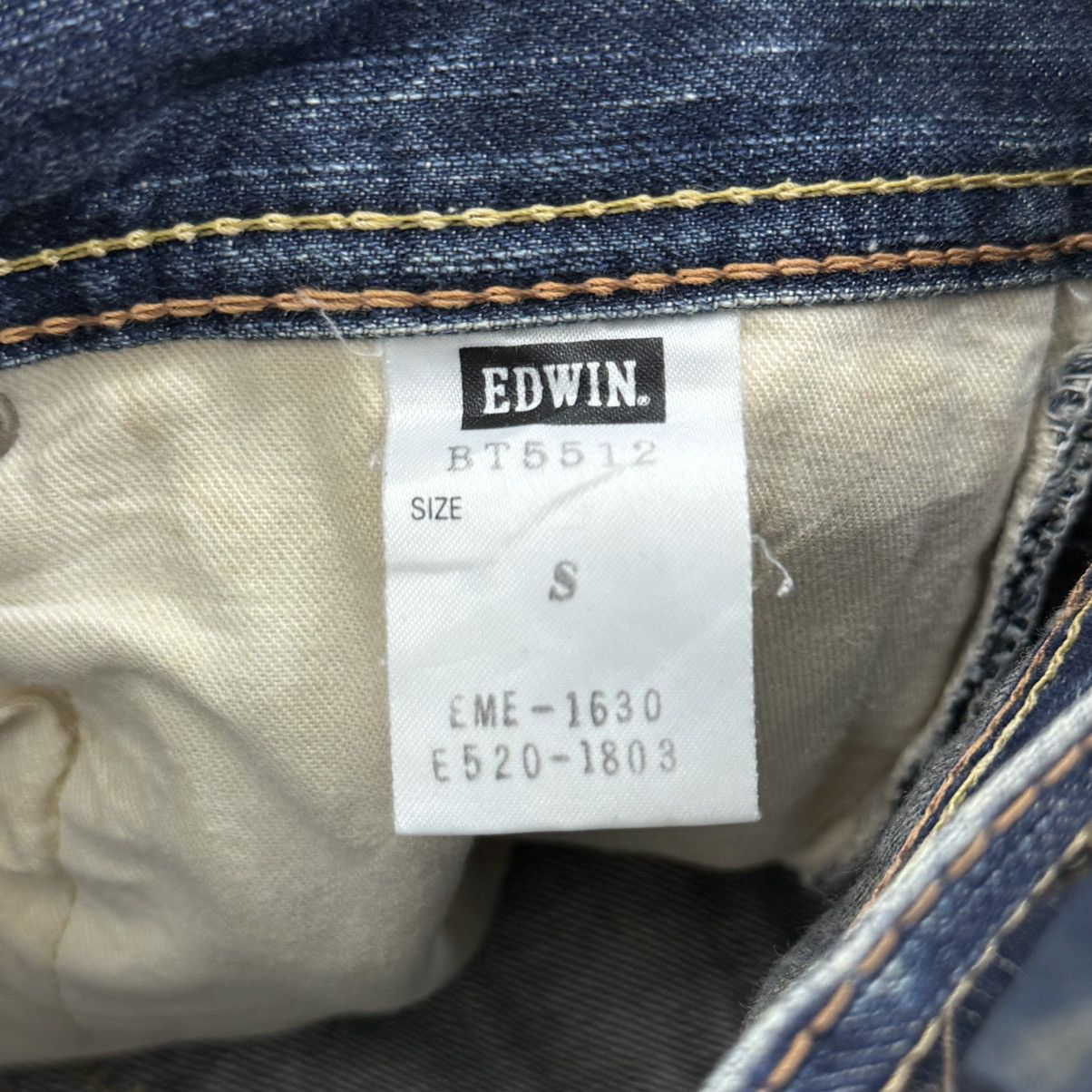 Edwin Vintage Edwin Blue Trip 503 Mudwash Dirty Distress Denim Size US 30 / EU 46 - 20 Thumbnail