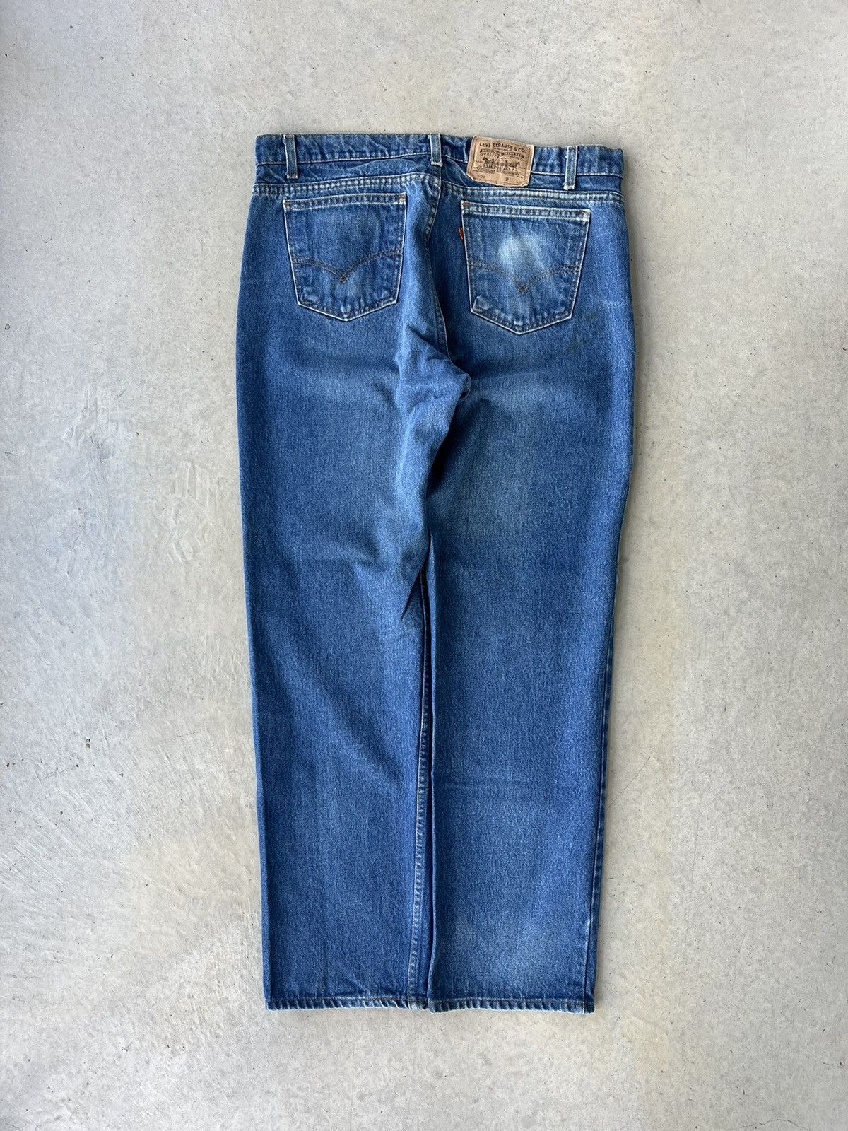 Levi's Vintage 90s Levi’s 506 Orange Tab Denim Jeans Size US 38 / EU 54 - 2 Thumbnail