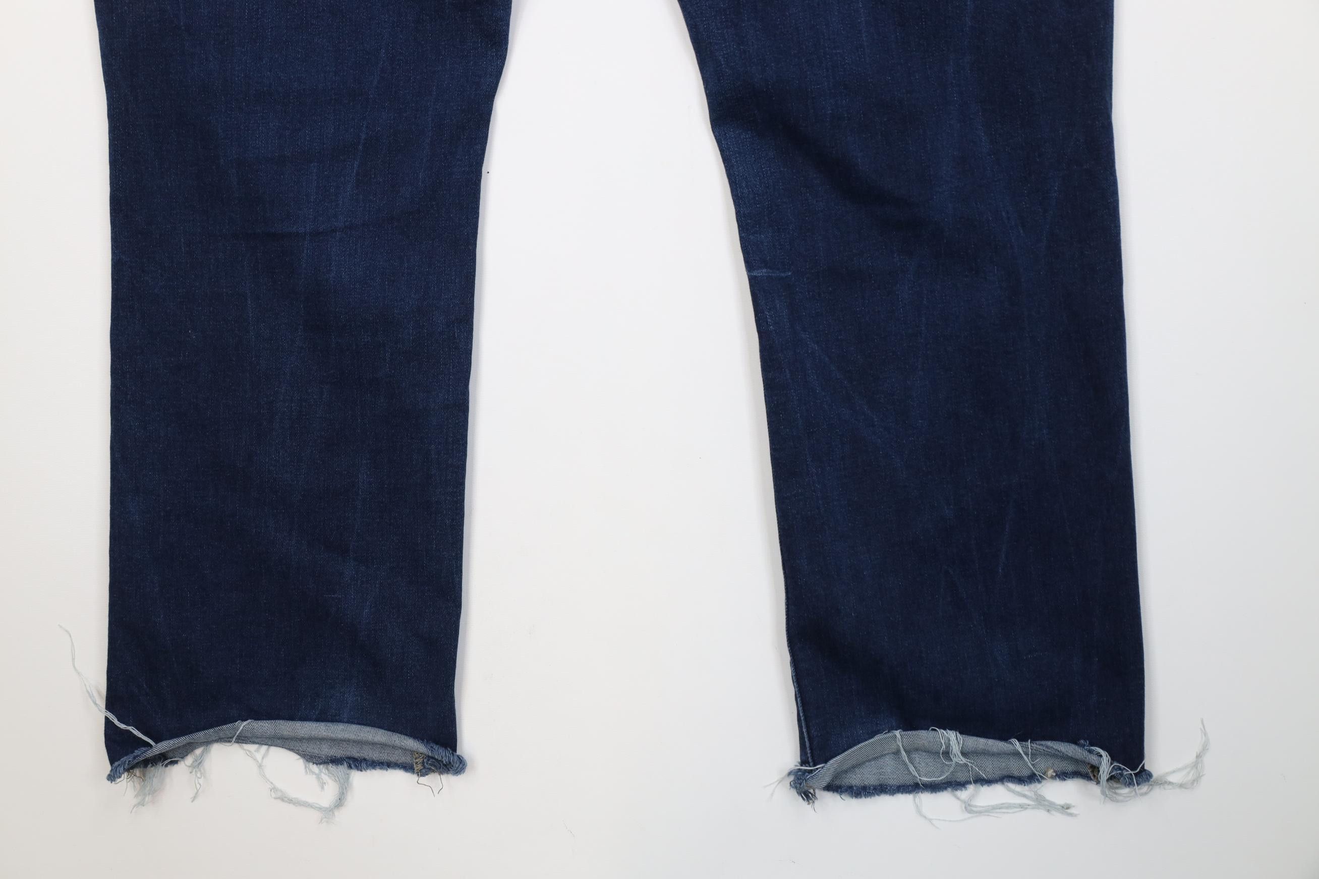 Vintage Buckle Black Fit No 93 Stretch Straight Leg Denim Jeans Size US 36 / EU 52 - 12 Thumbnail