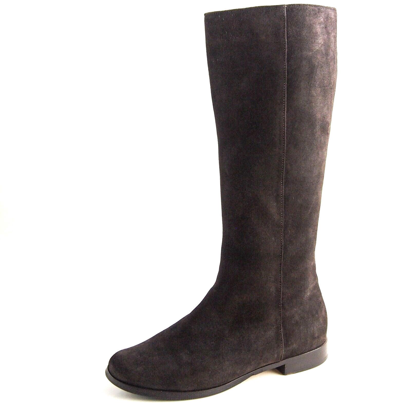 Max Mara Max Mara Riding Boots Brown Suede Size US 7 EU 37 $620 Size US 7 / IT 37 - 1 Thumbnail