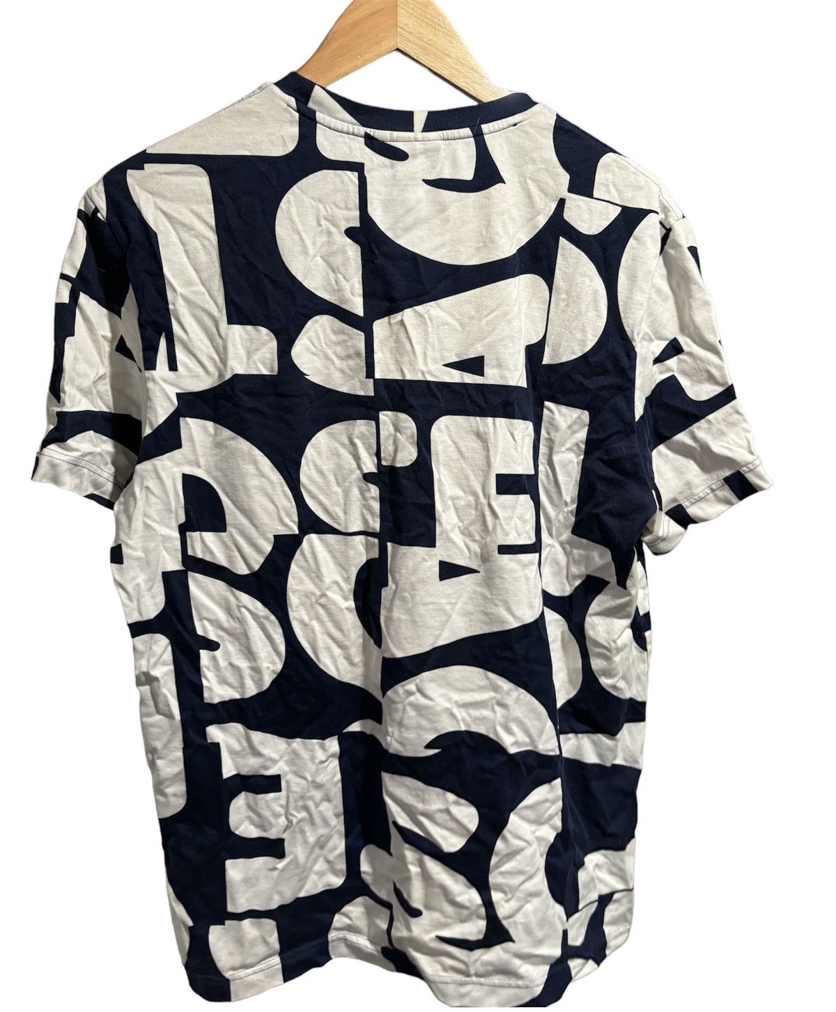 Lacoste Lacoste Black White Logo Tshirt Size US L / EU 52-54 / 3 - 2 Thumbnail