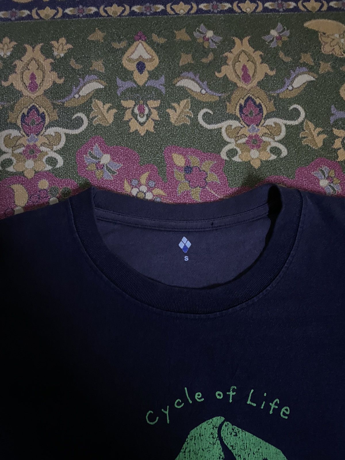 Japanese Brand Vintage Montbell Cycle Of Life Long Sleeve T-Shirt Size US S / EU 44-46 / 1 - 4 Thumbnail