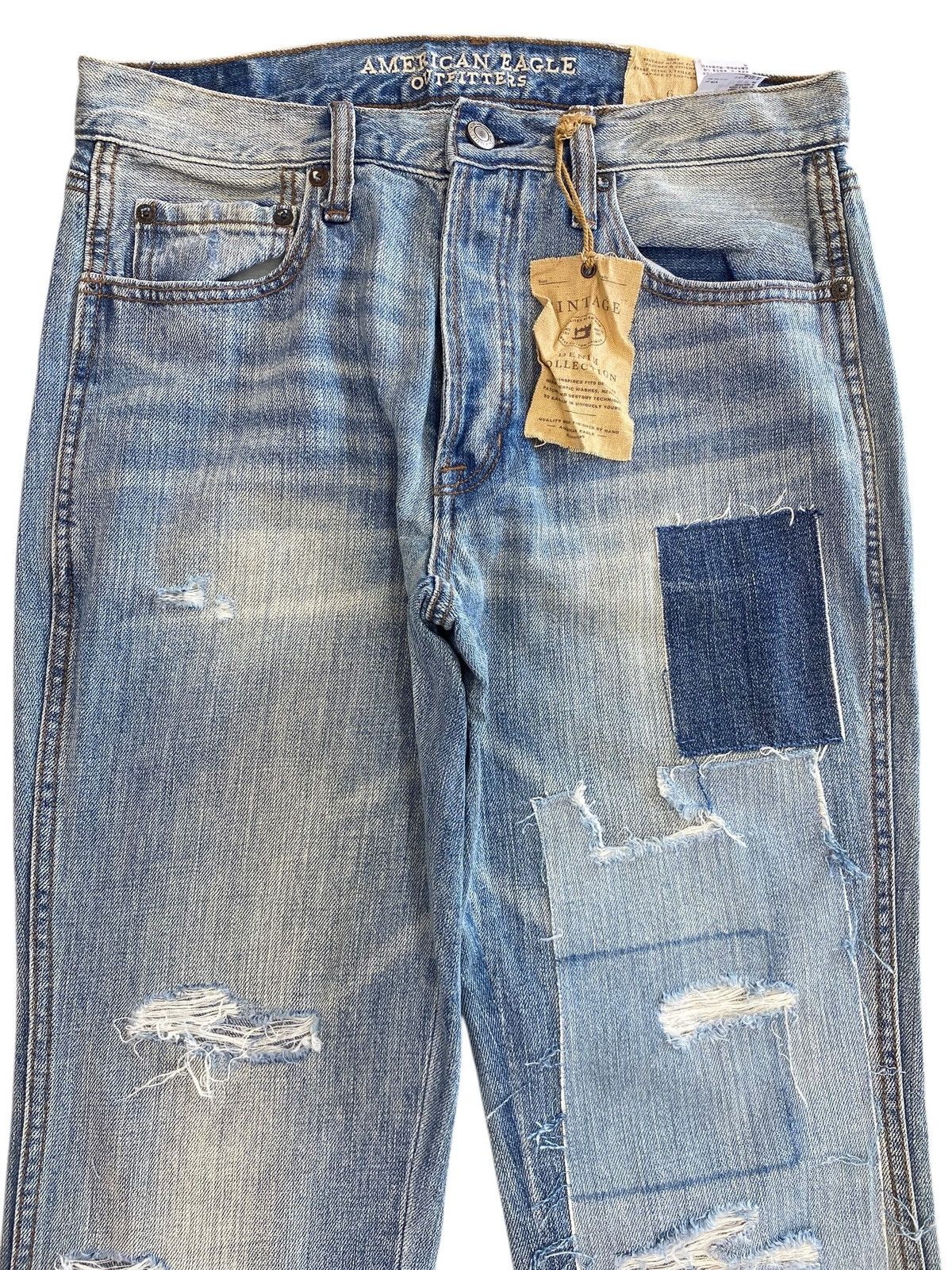 American Eagle Outfitters American Eagle Outfitter Patches Flare Jeans Size US 30 / EU 46 - 2 Thumbnail