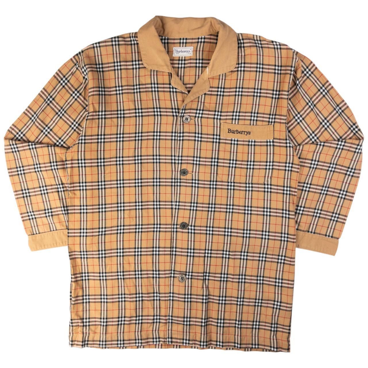 Burberry Burberry Nova Check Button Up Pyjama Shirt Size M Size US M / EU 48-50 / 2 - 1 Thumbnail